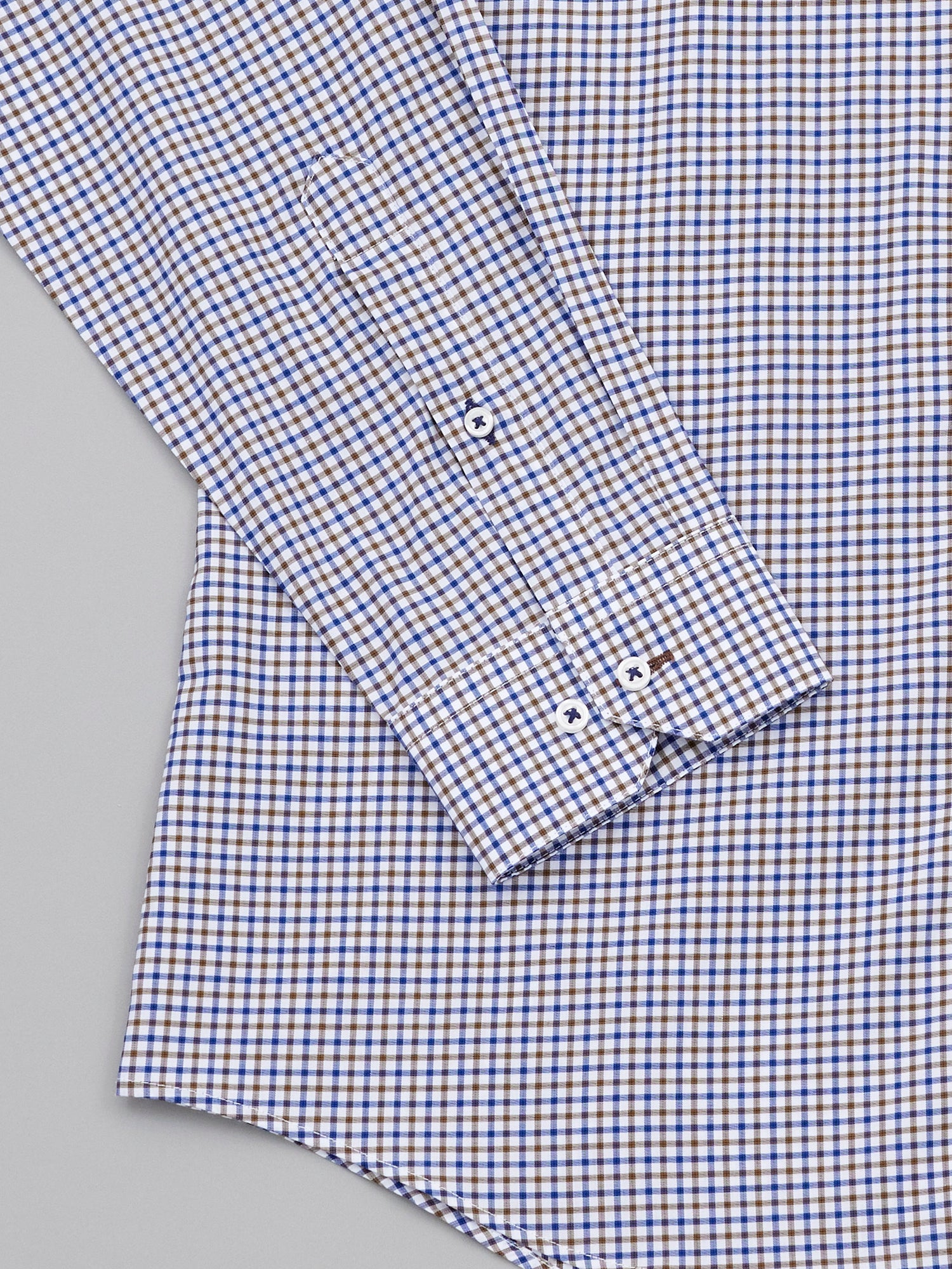 Whitmore Brown Navy Check
