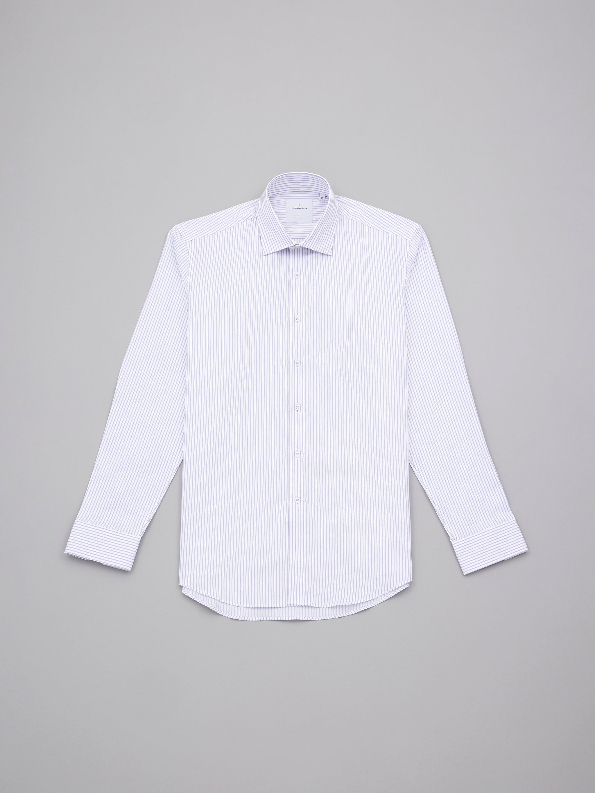 Livonia Light Blue Stripe Twill