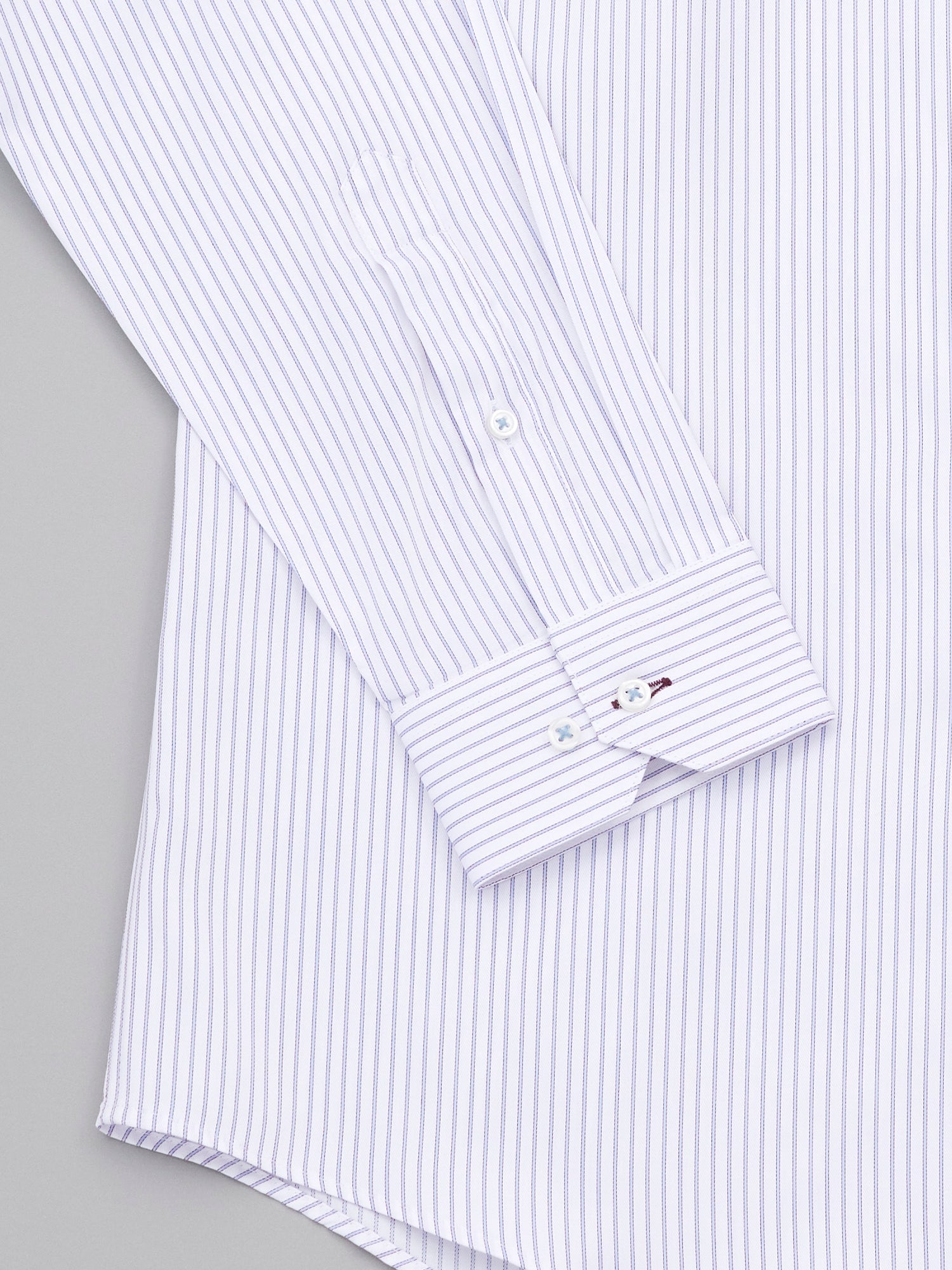 Livonia Light Blue Stripe Twill