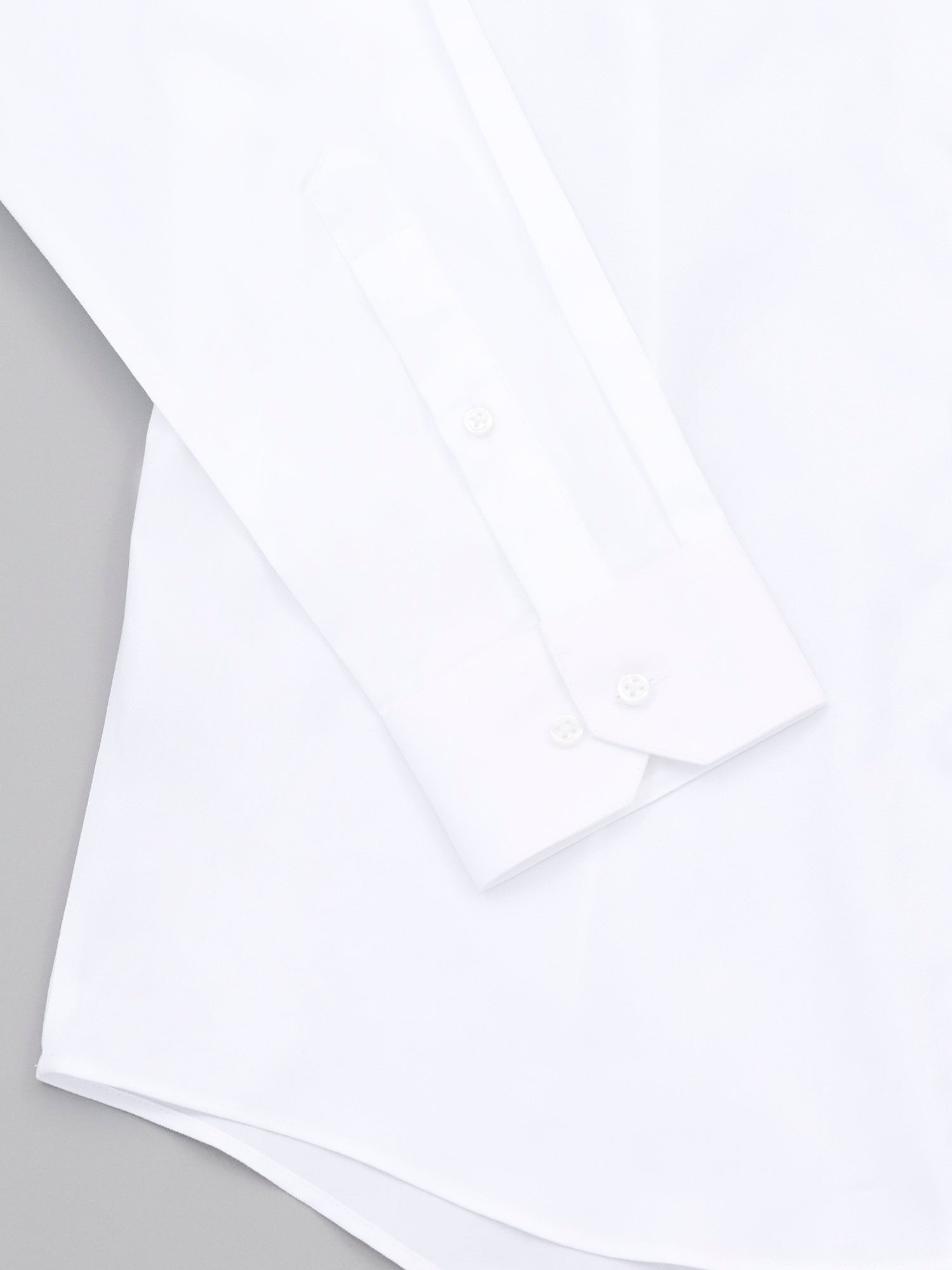 Claude White Easy Care French Twill