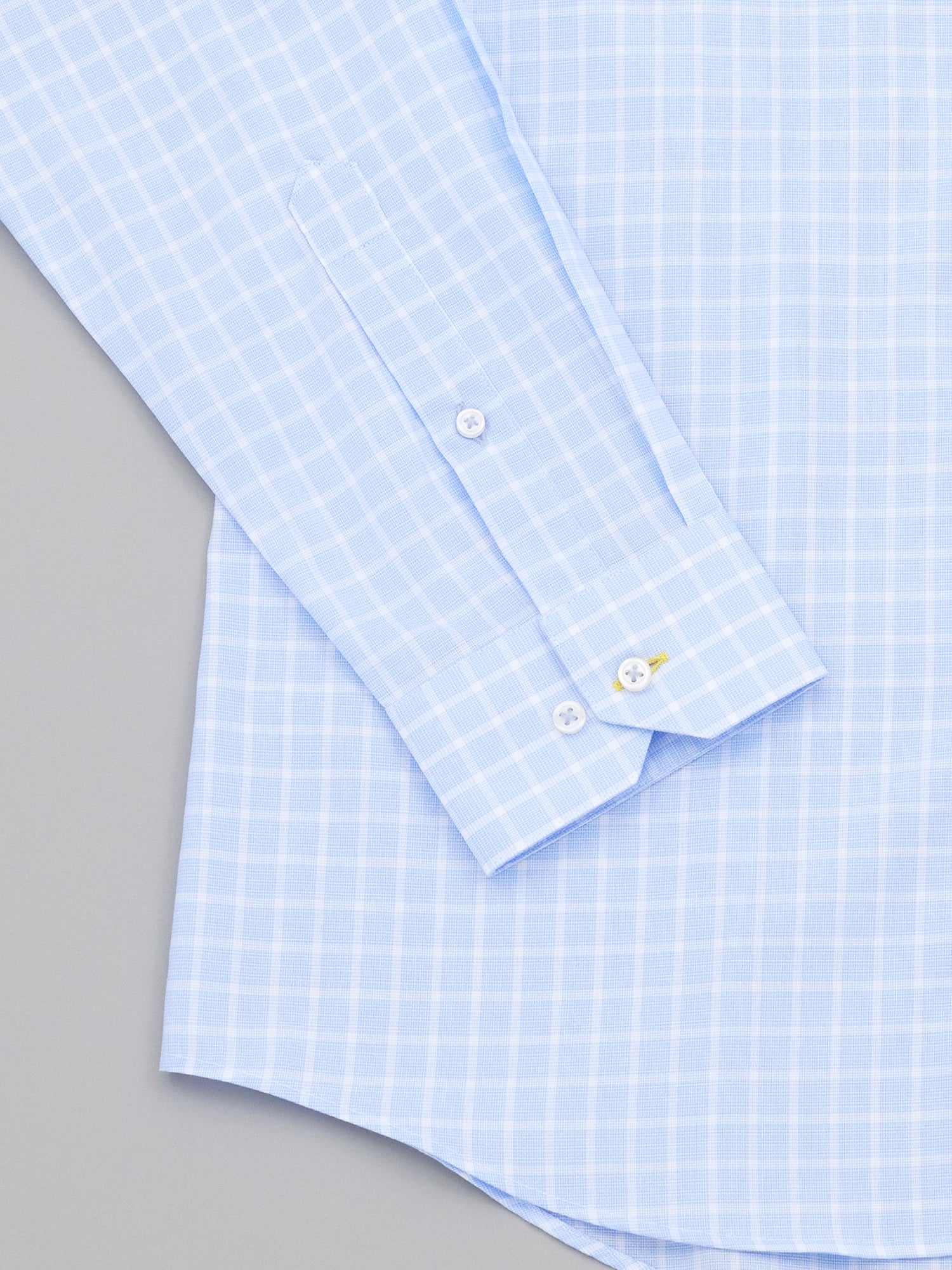 Ritson Light Blue Easy Care Check