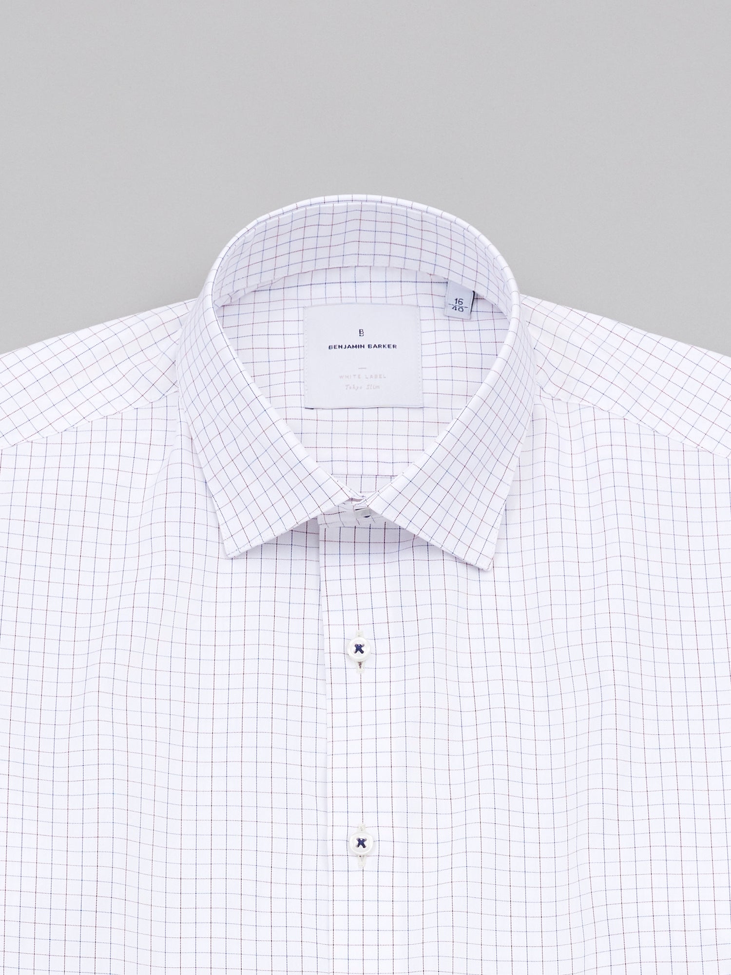 Glenton Blue Red Easy Care Graph Check