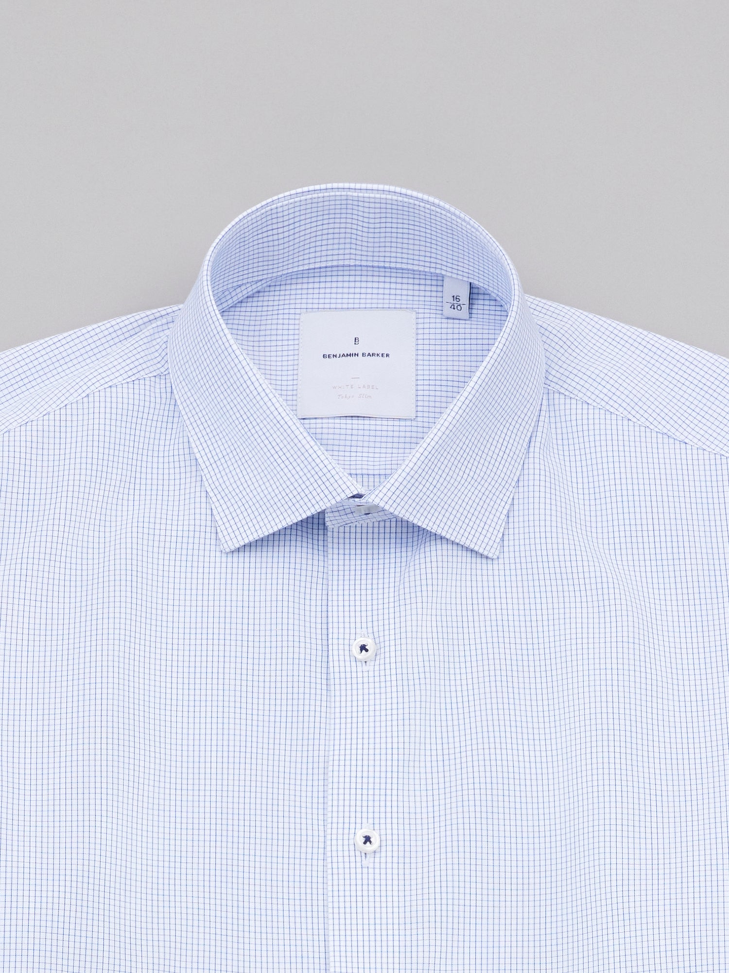 Cromwell Classic Blue Graph Check
