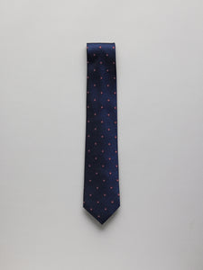 Westrop Print Navy Tie