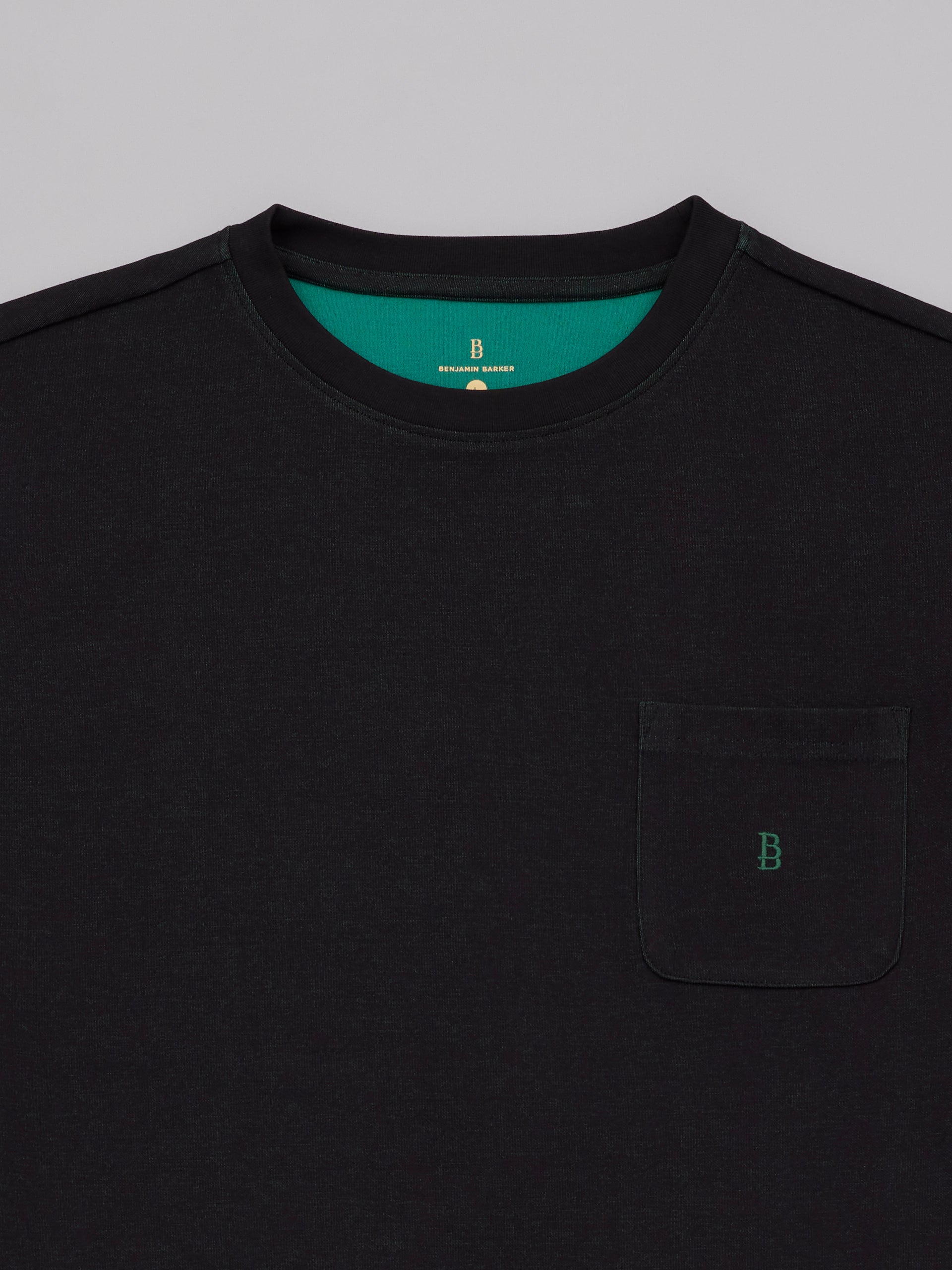 Contrast Crew Pocket Tee