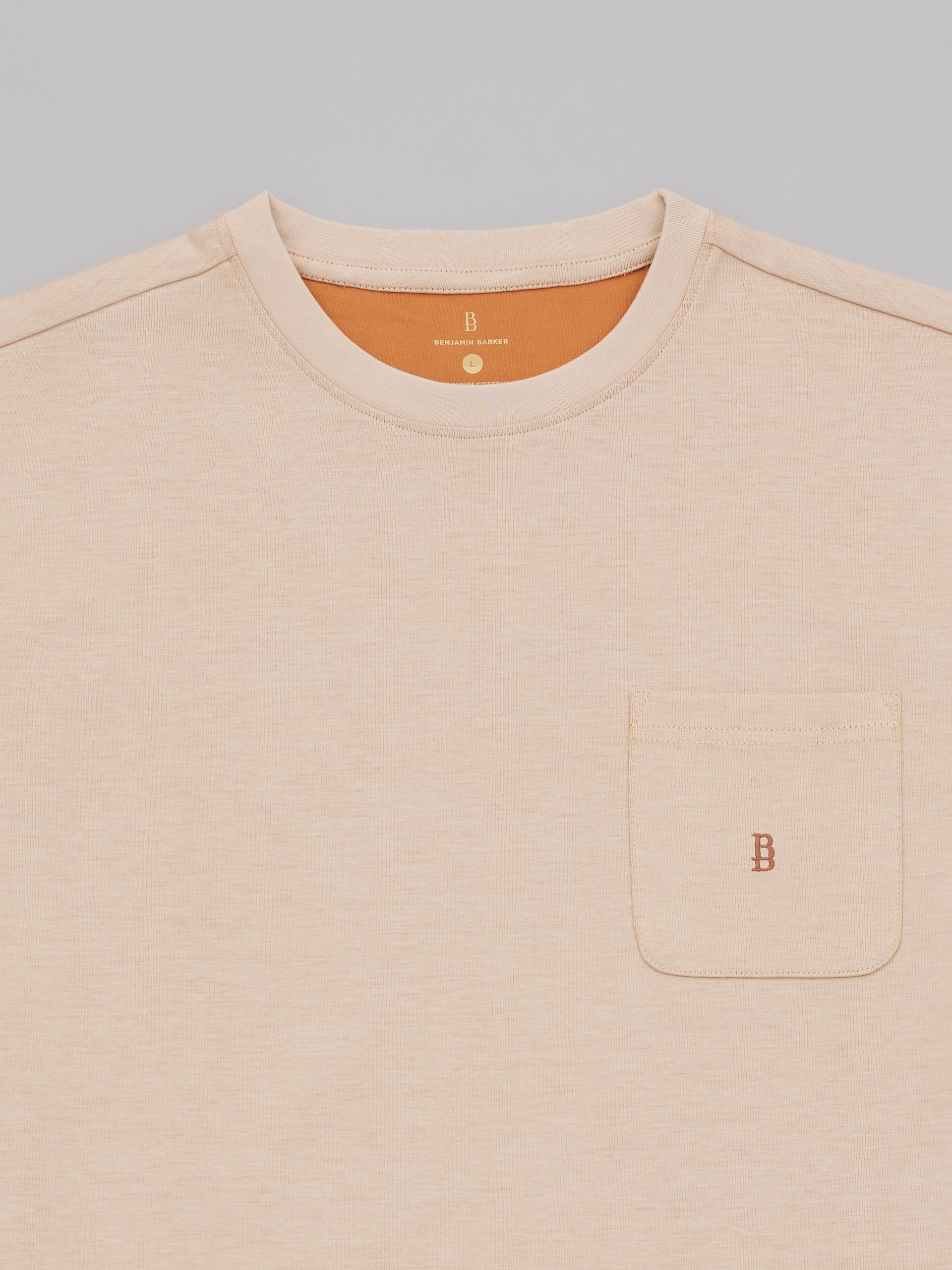 Contrast Crew Pocket Tee