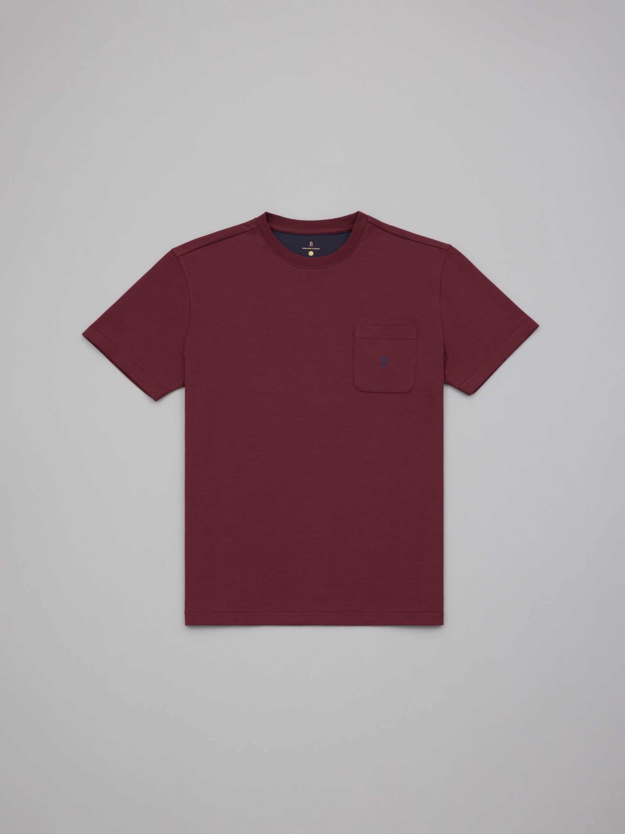 Contrast Crew Pocket Tee