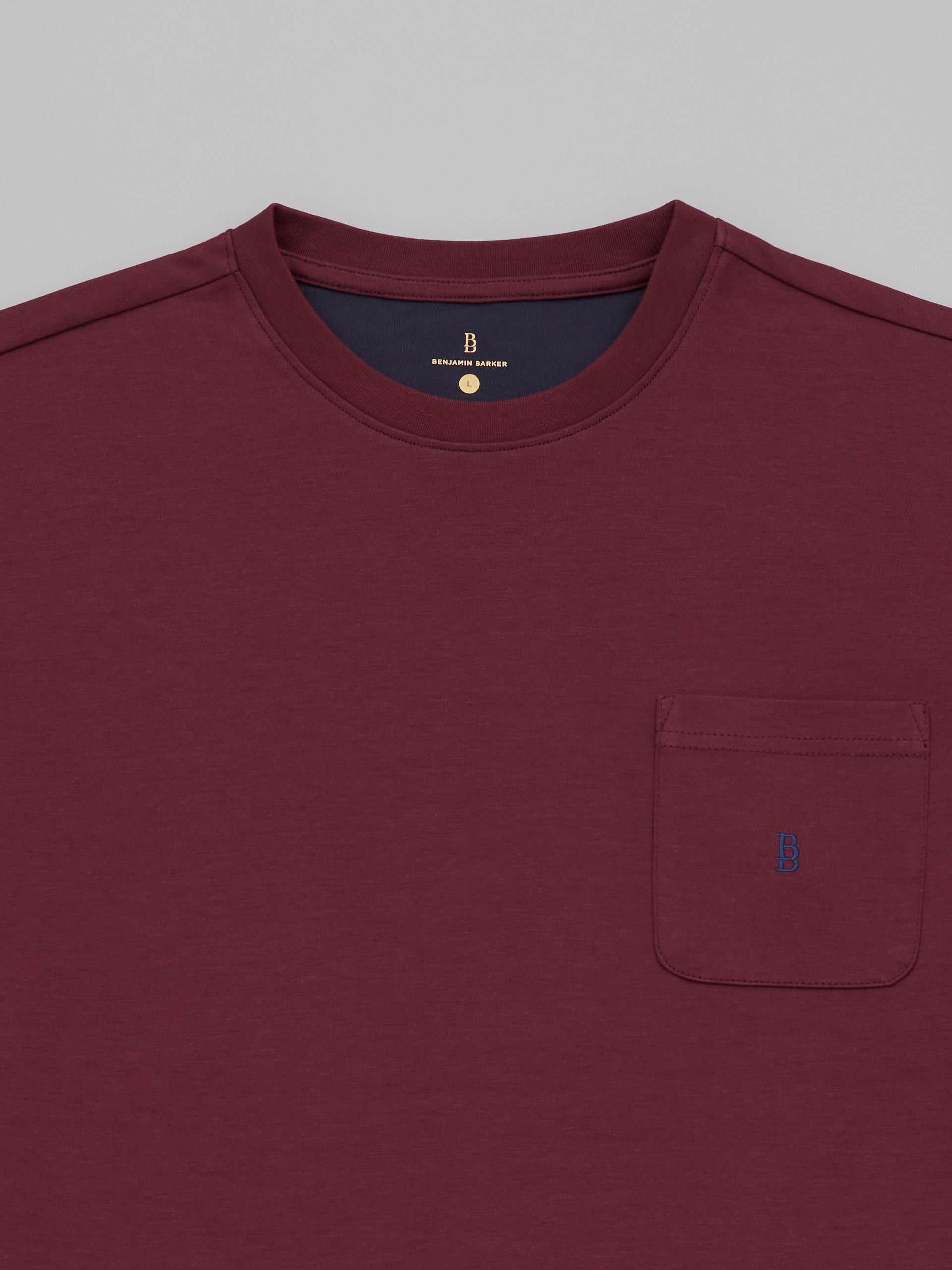 Contrast Crew Pocket Tee