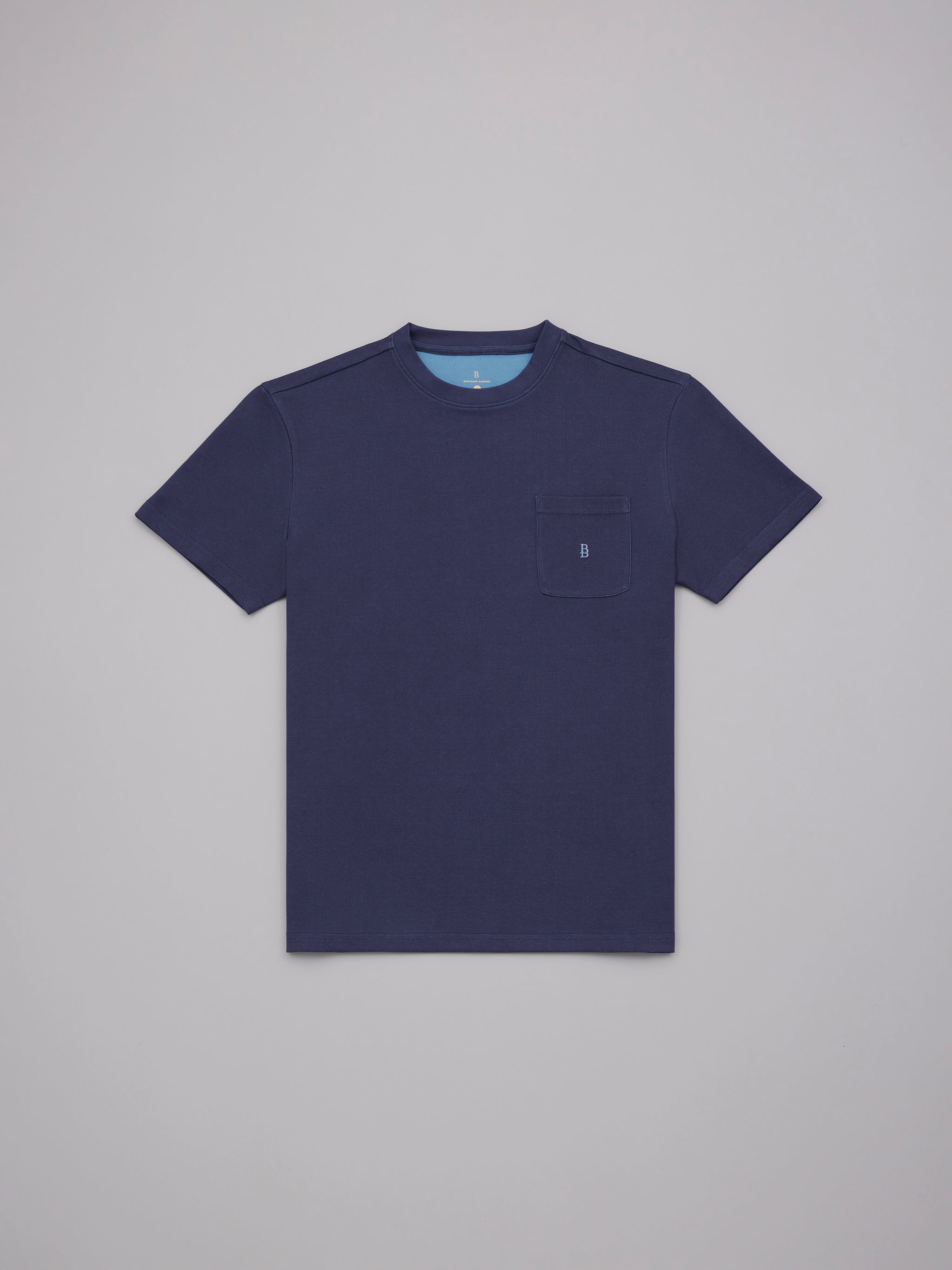 Contrast Crew Pocket Tee