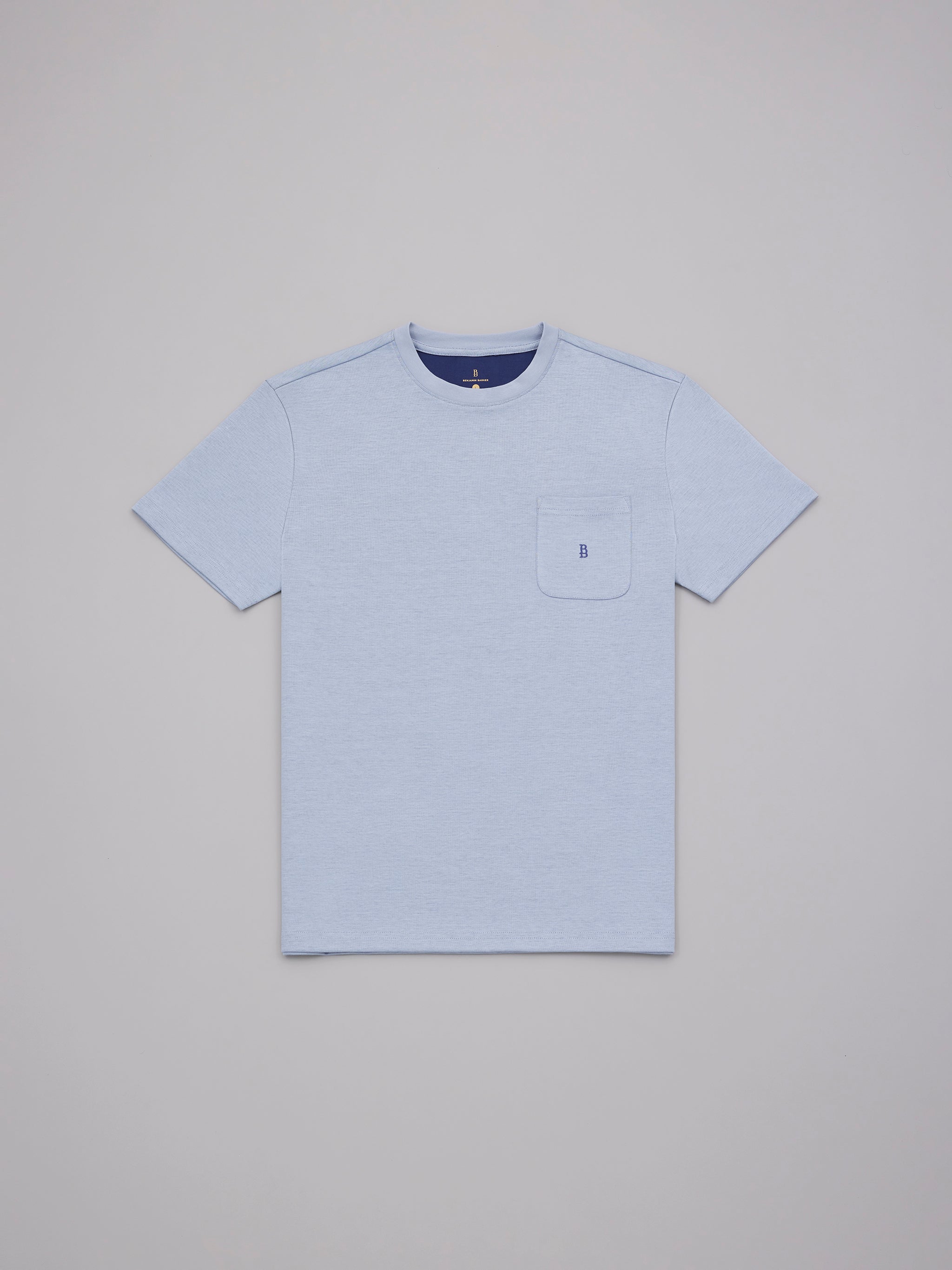 Contrast Crew Pocket Tee