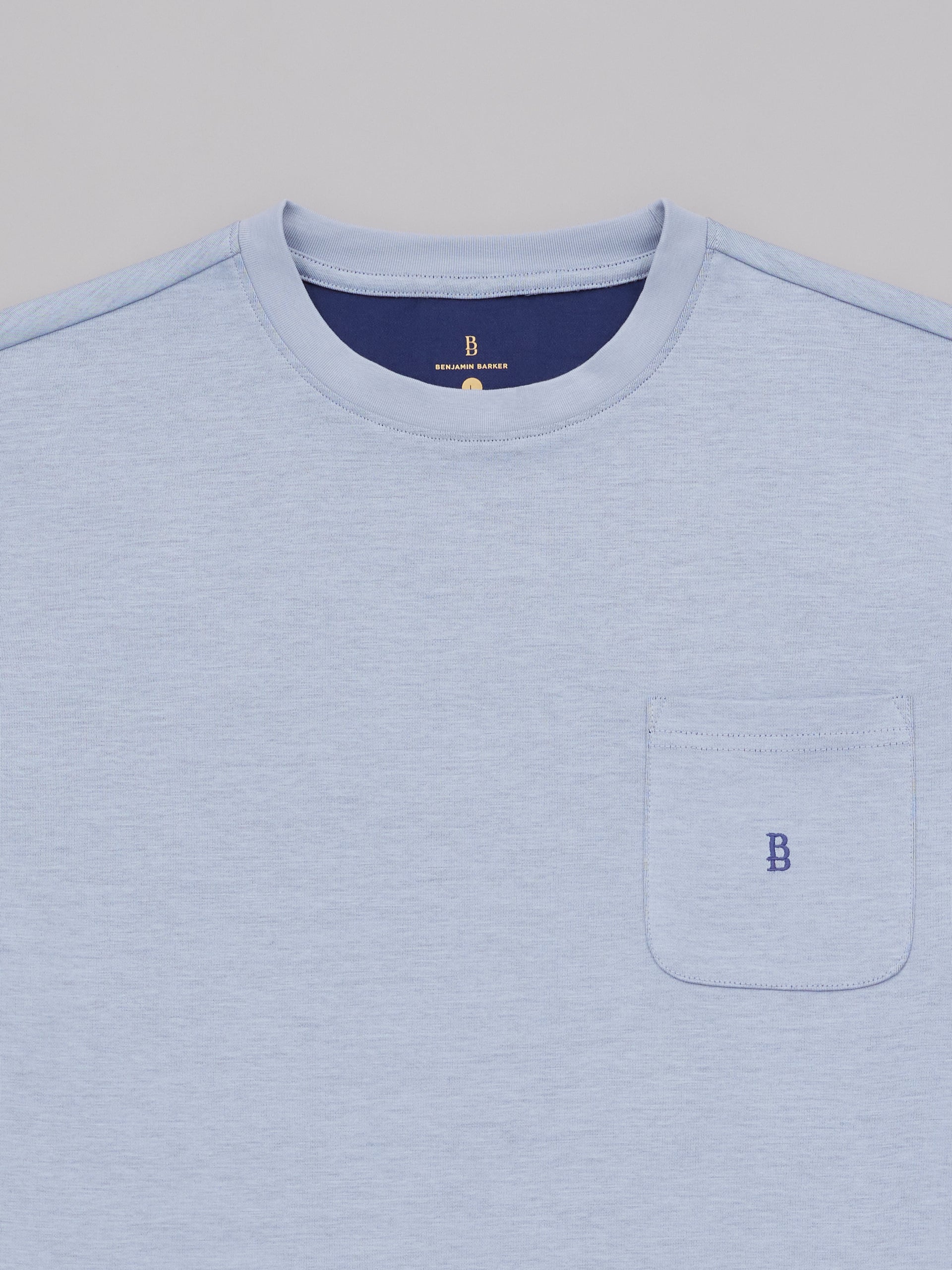 Contrast Crew Pocket Tee