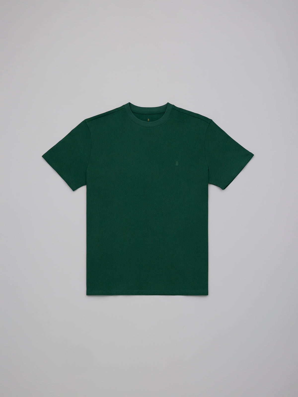 Pique Logo Crew Tee