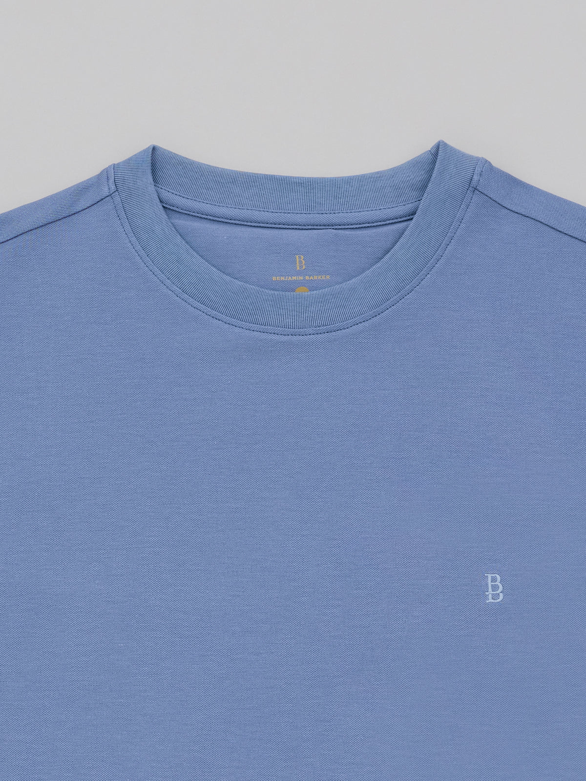 Pique Logo Crew Tee