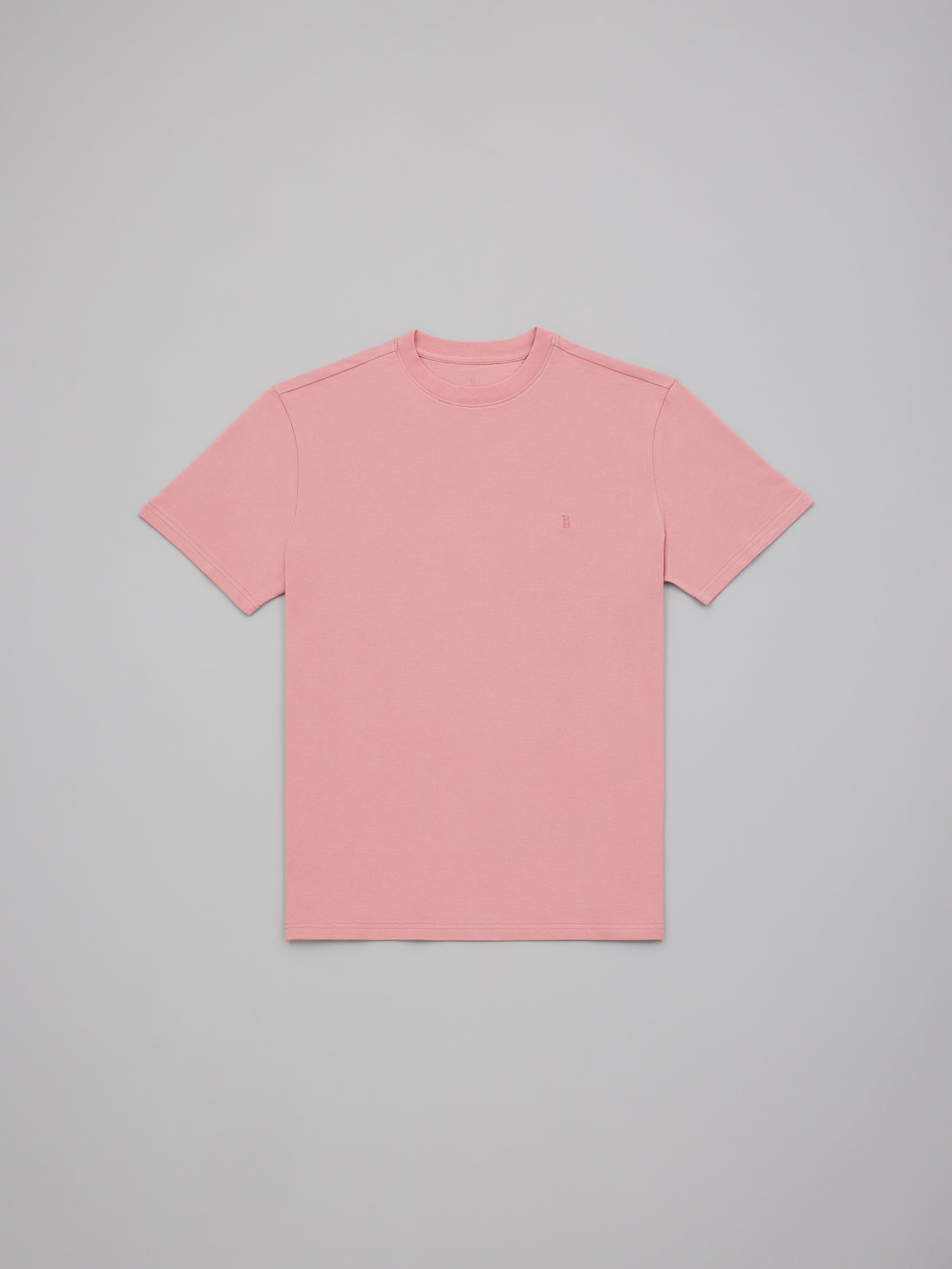 Pique Logo Crew Tee