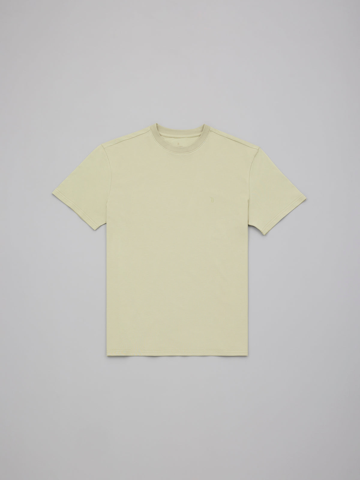 Pique Logo Crew Tee