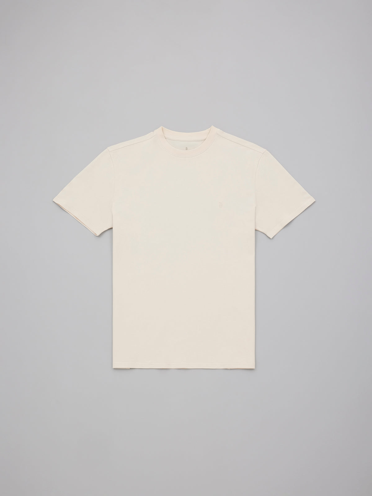 Pique Logo Crew Tee