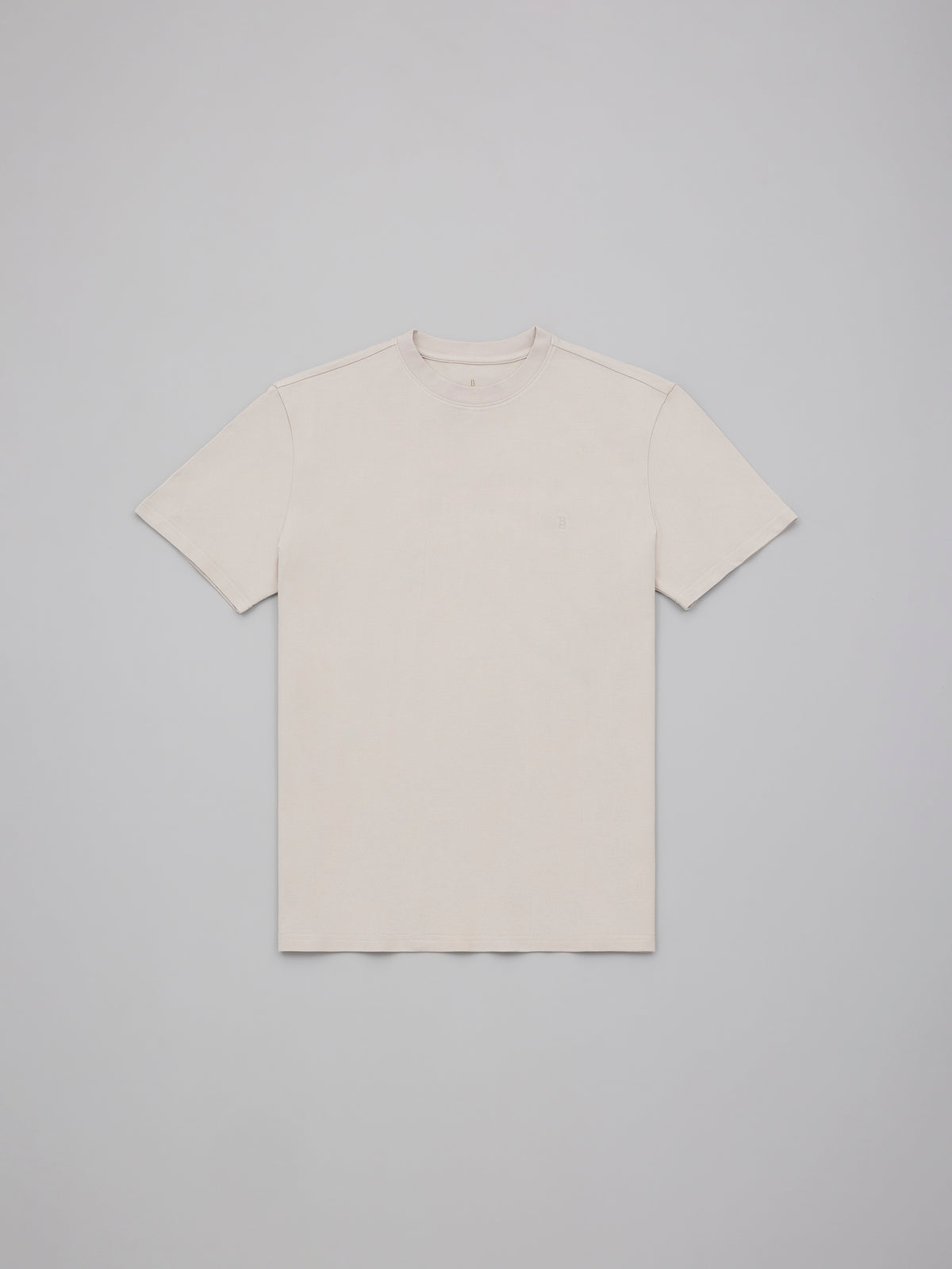 Pique Logo Crew Tee