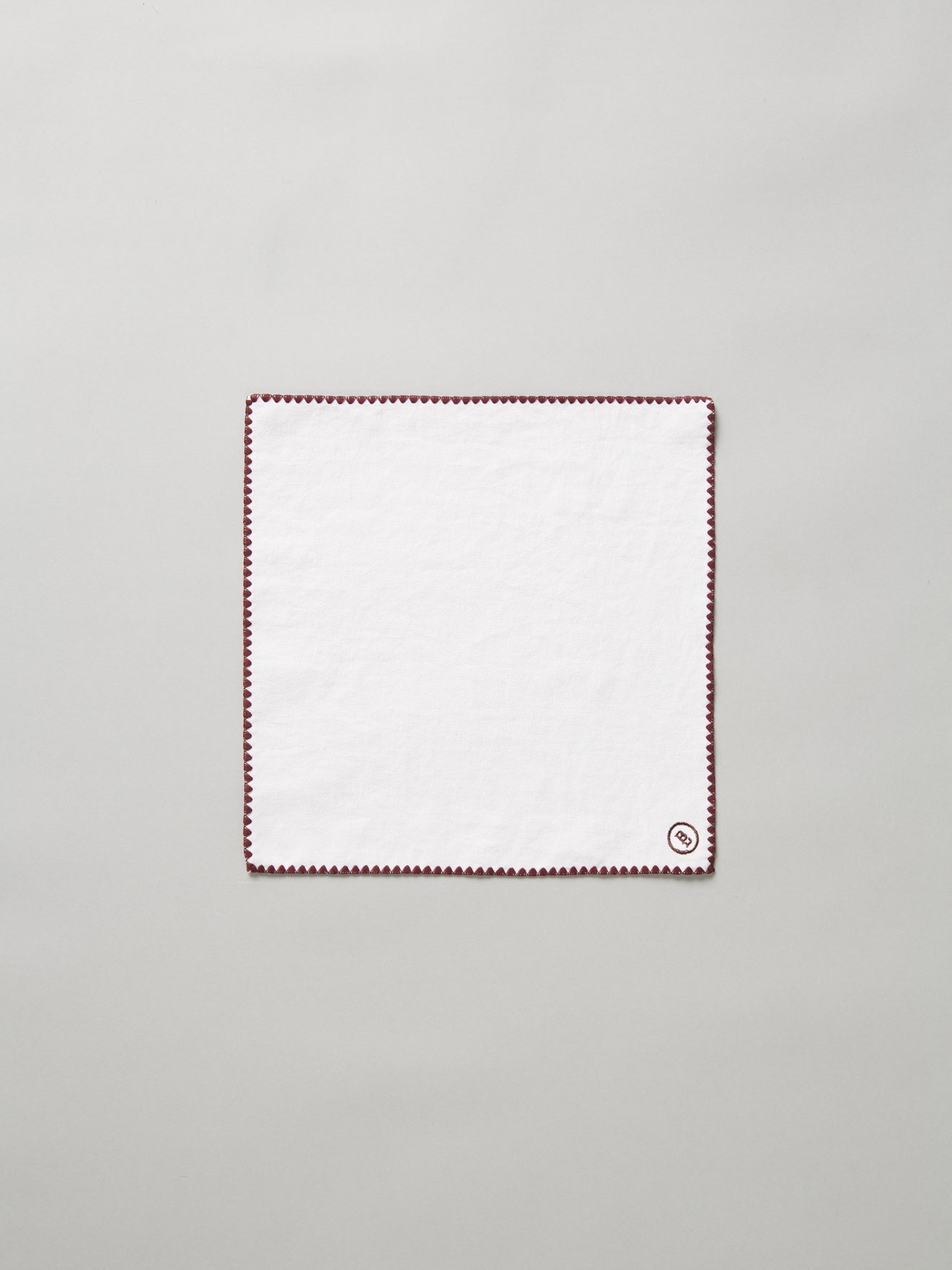 Woodfall Ivory Linen Pocket Square