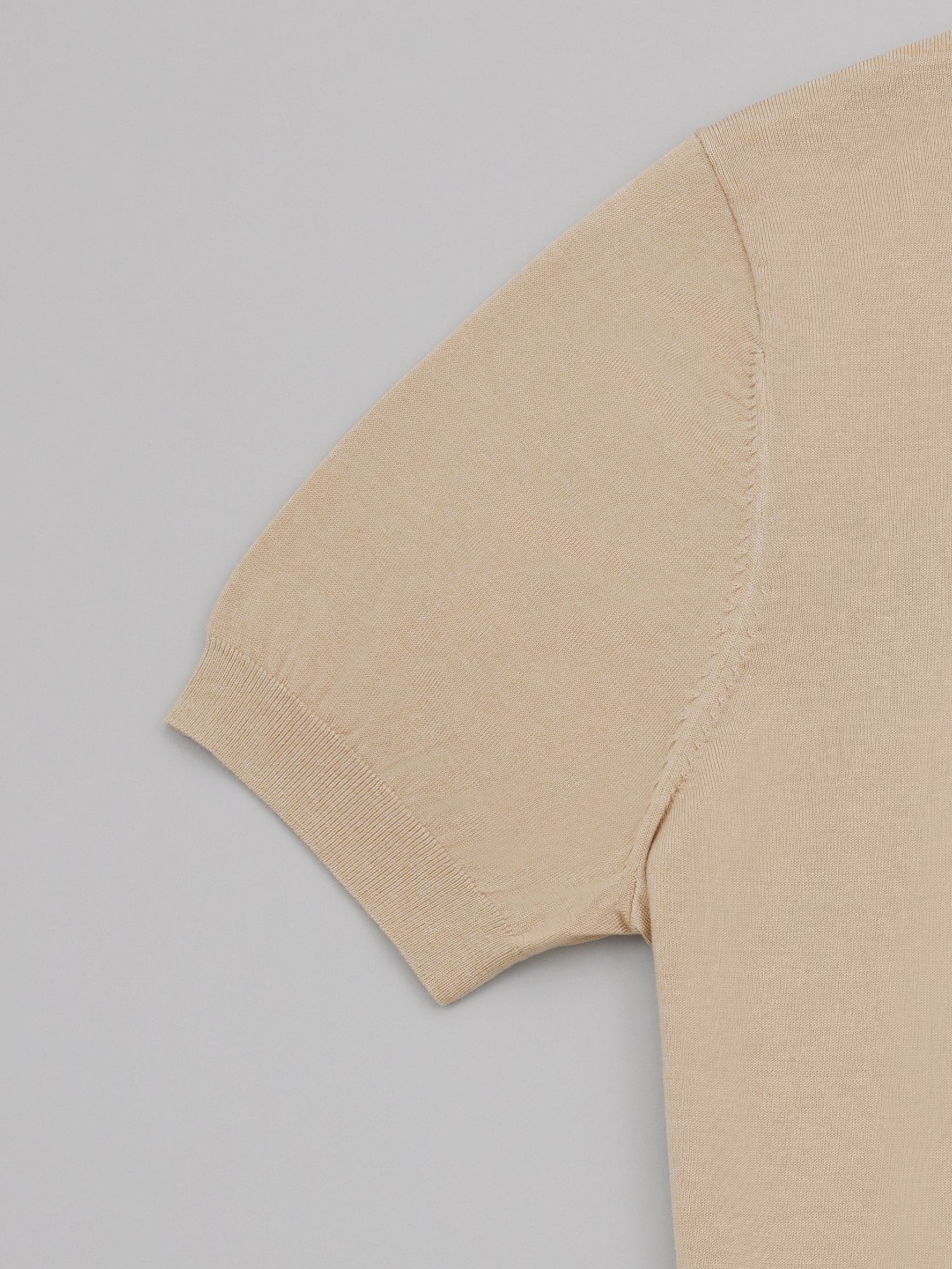 Cotton Silk Knit Polo