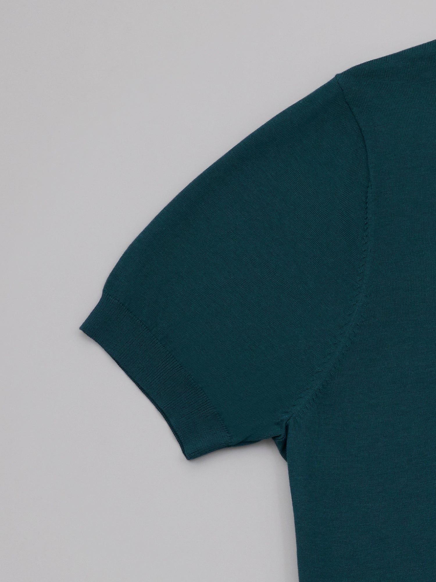 Cotton Silk Knit Polo