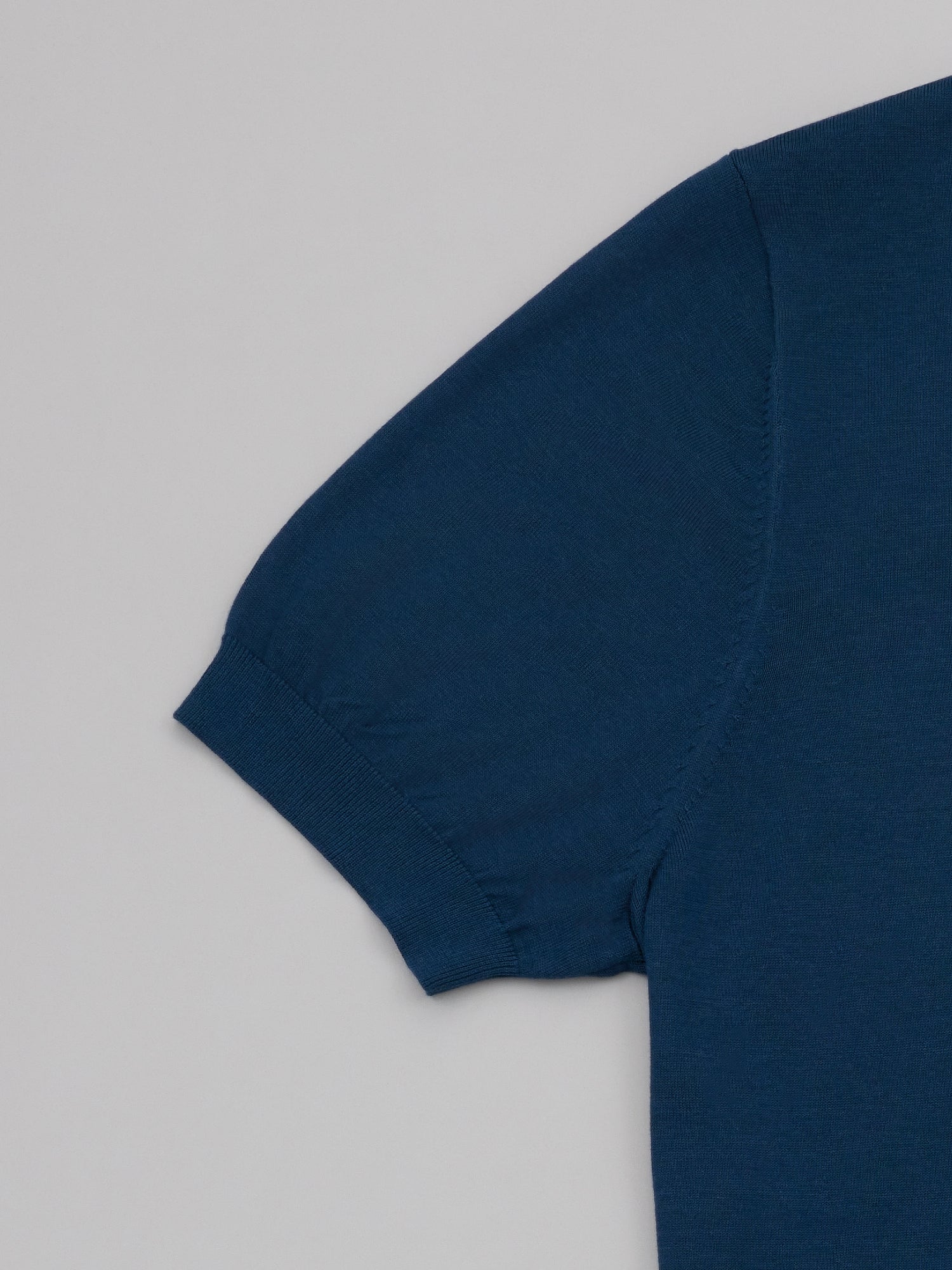 Cotton Silk Knit Polo