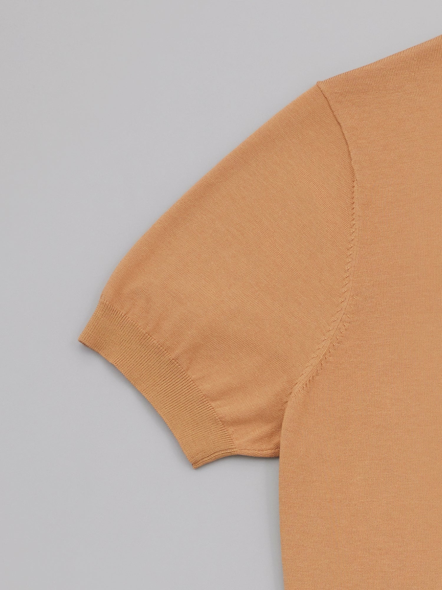 Cotton Silk Knit Polo