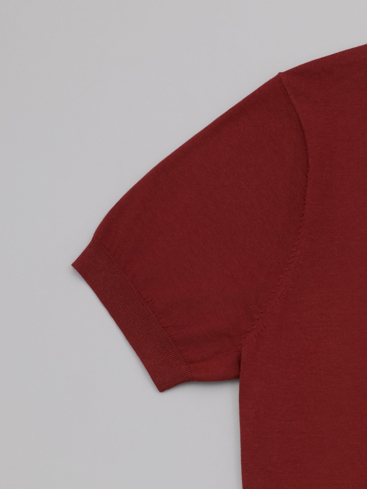 Cotton Silk Knit Polo