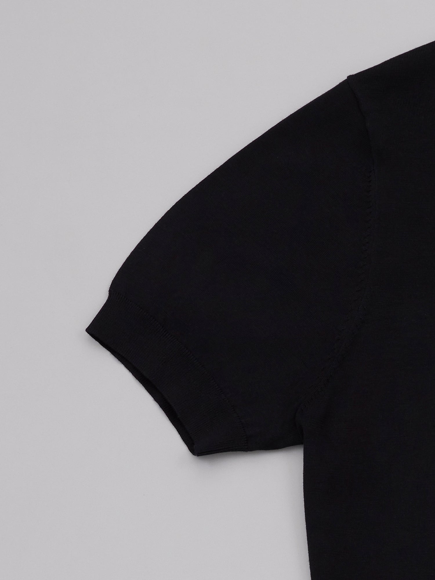 Cotton Silk Knit Polo