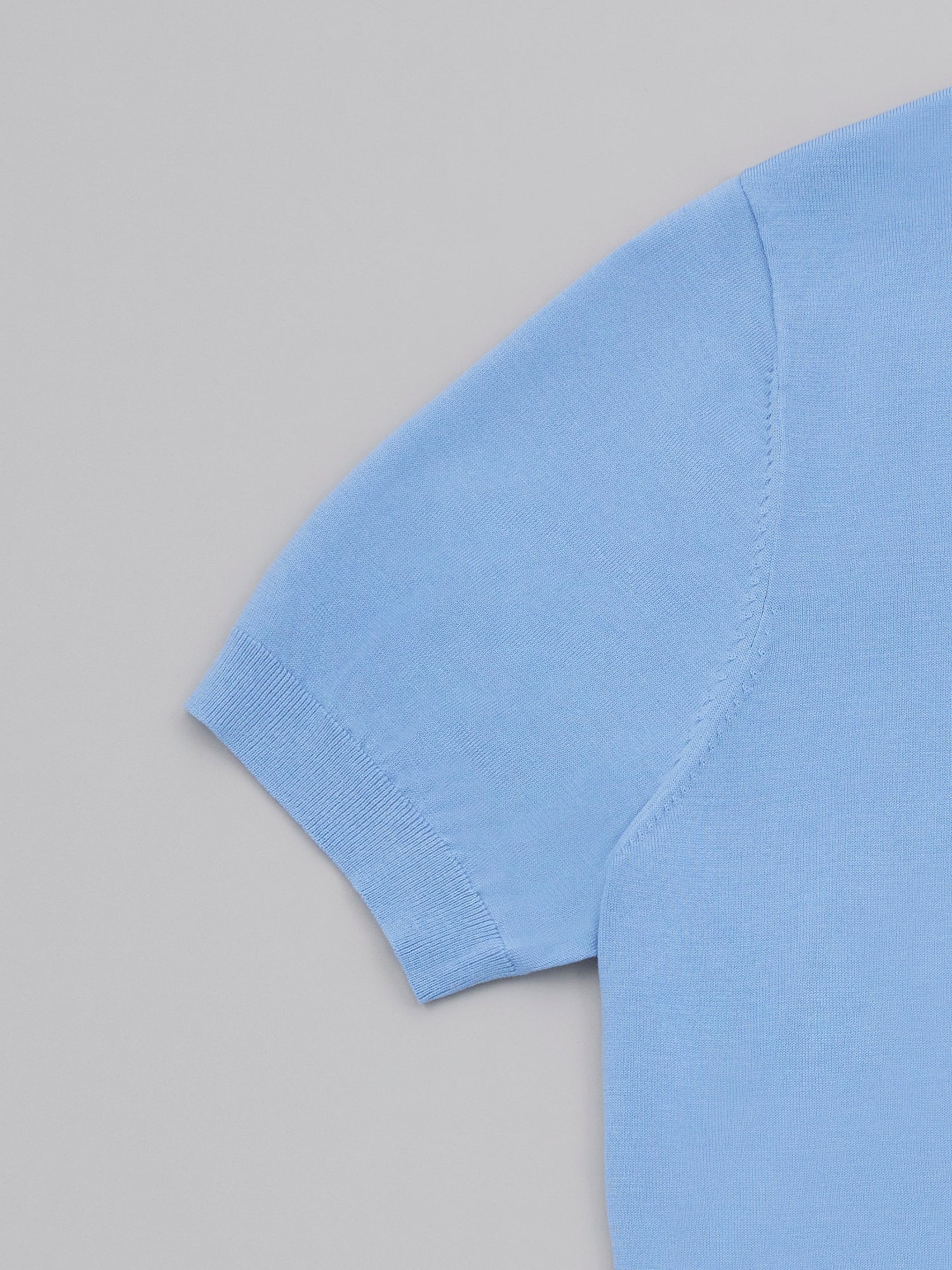 Cotton Silk Knit Polo