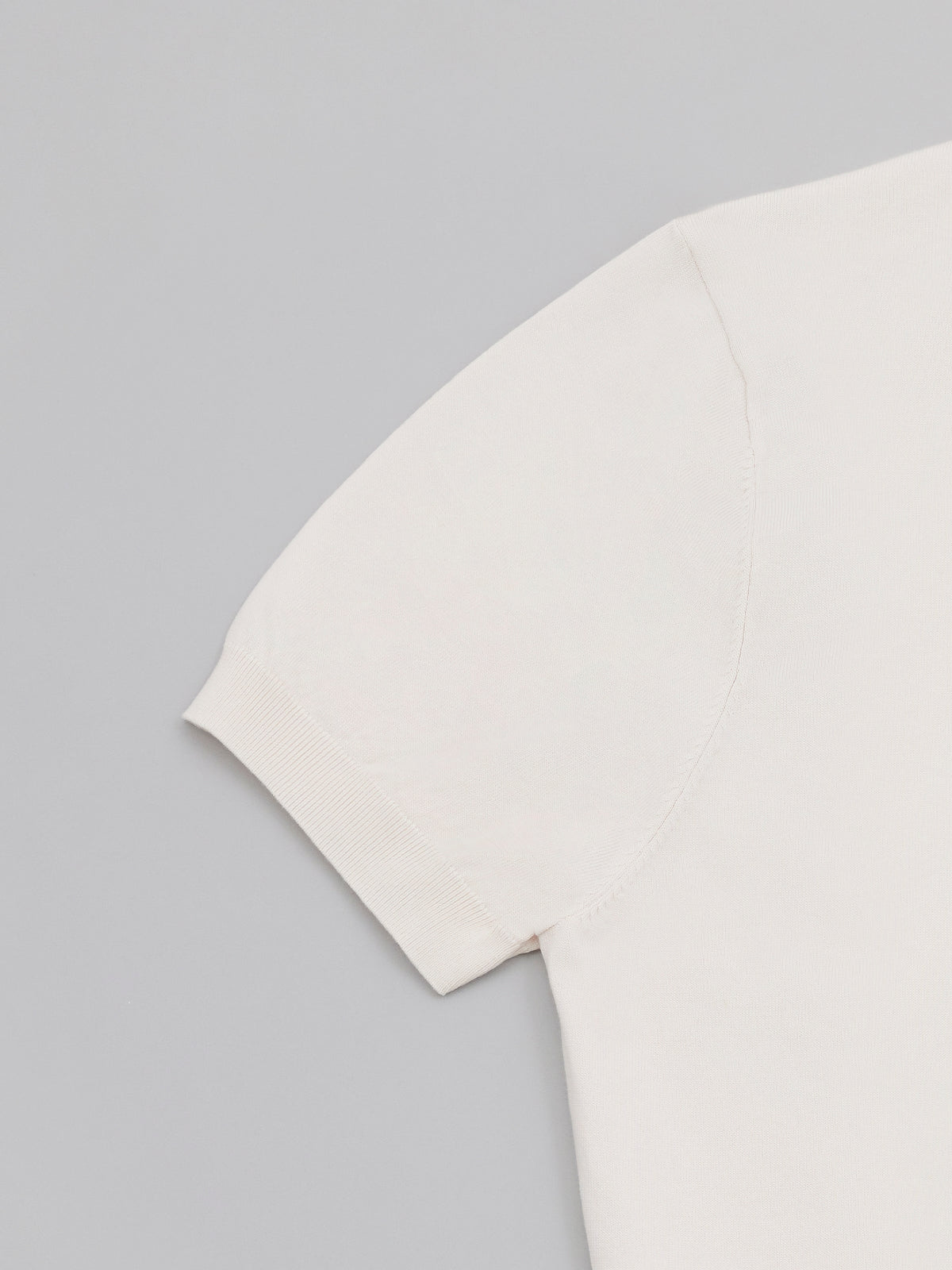 Cotton Silk Knit Polo