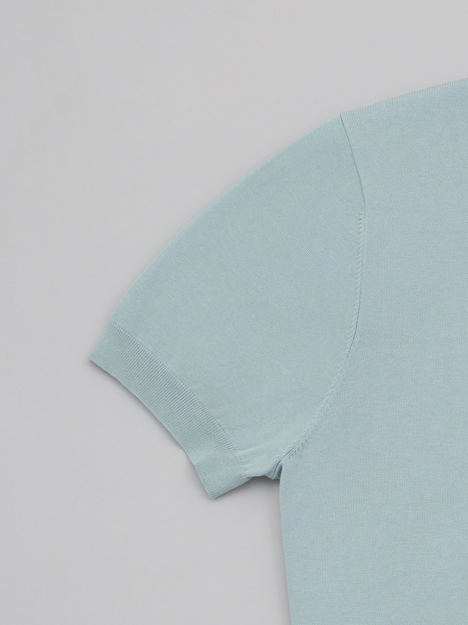 Cotton Silk Knit Polo