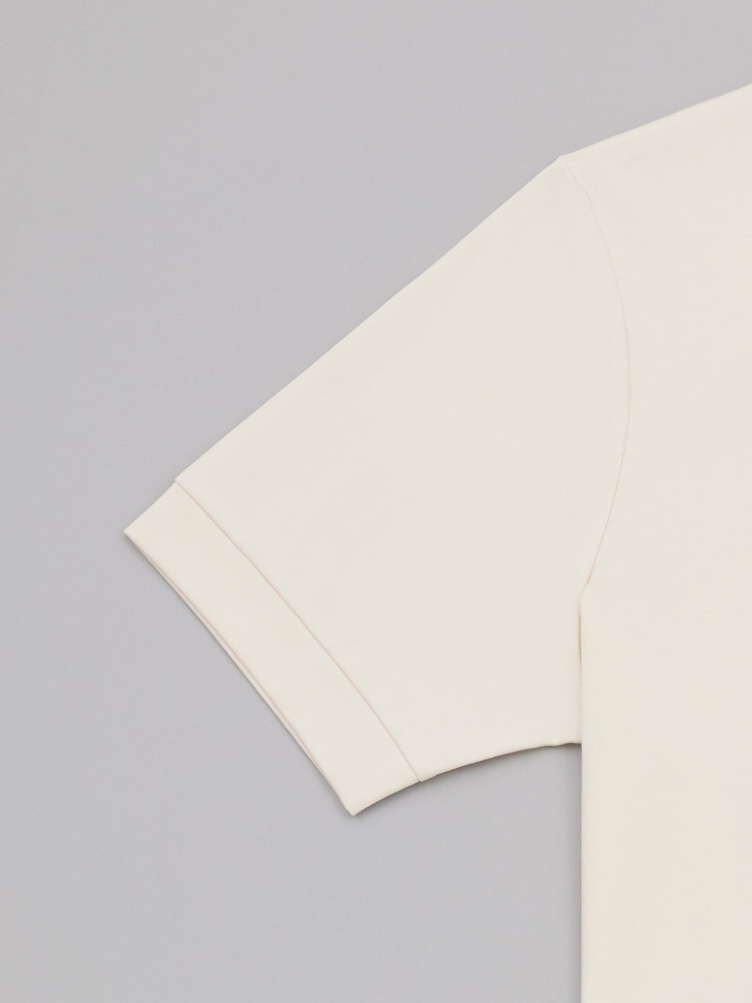 Cotton Silk Off White Tee