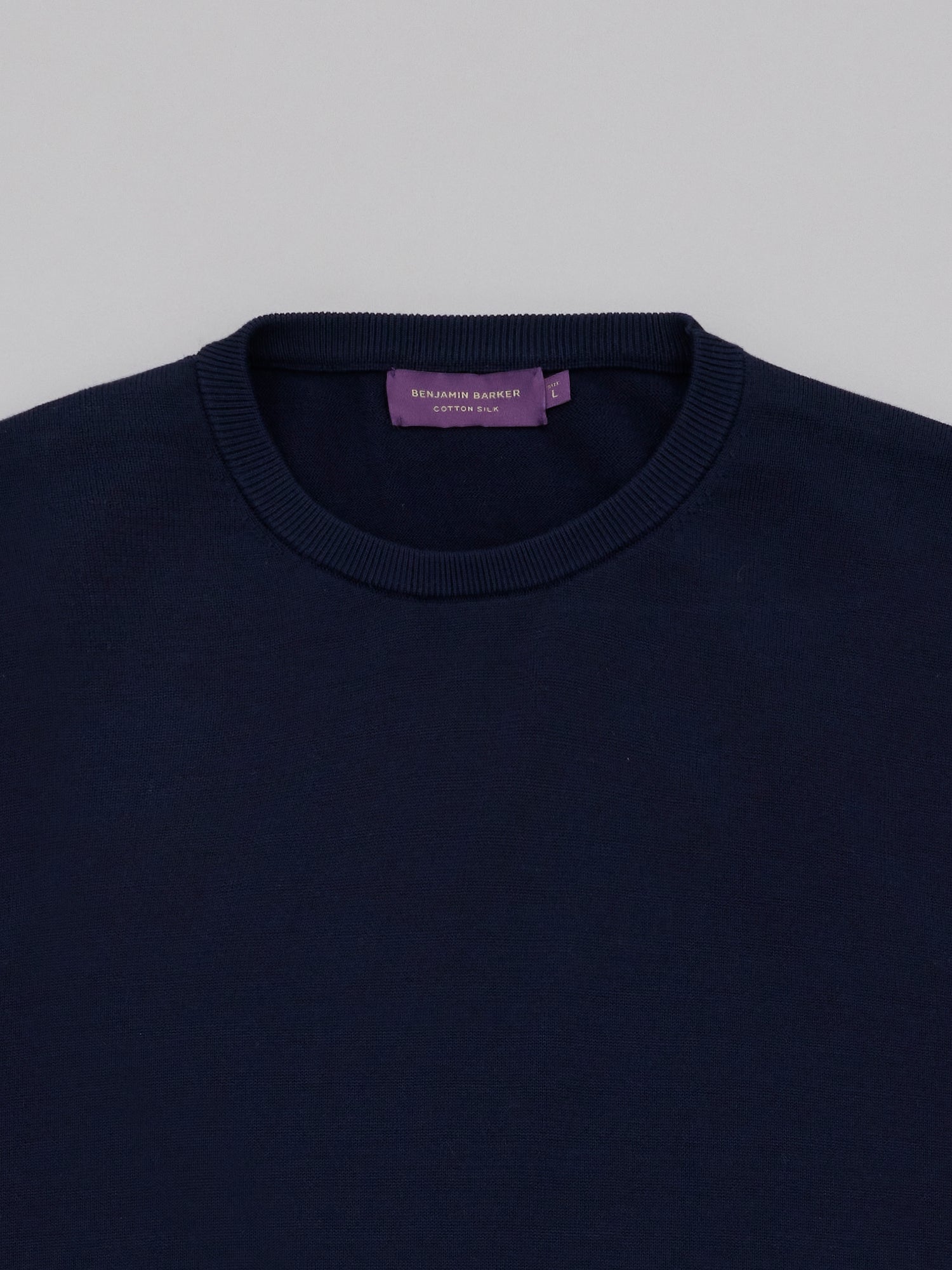 Cotton Silk Knit Tee