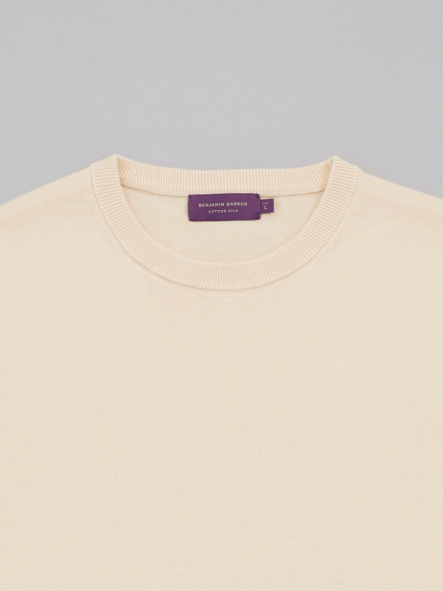 Cotton Silk Knit Tee