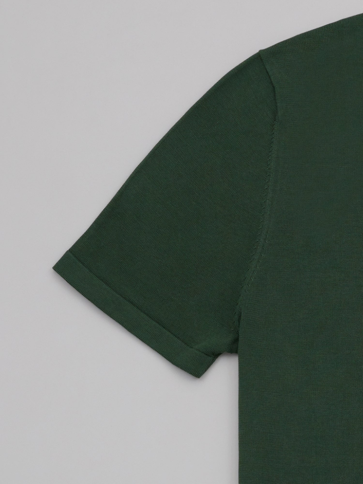 Cotton Silk Forest Knit Tee