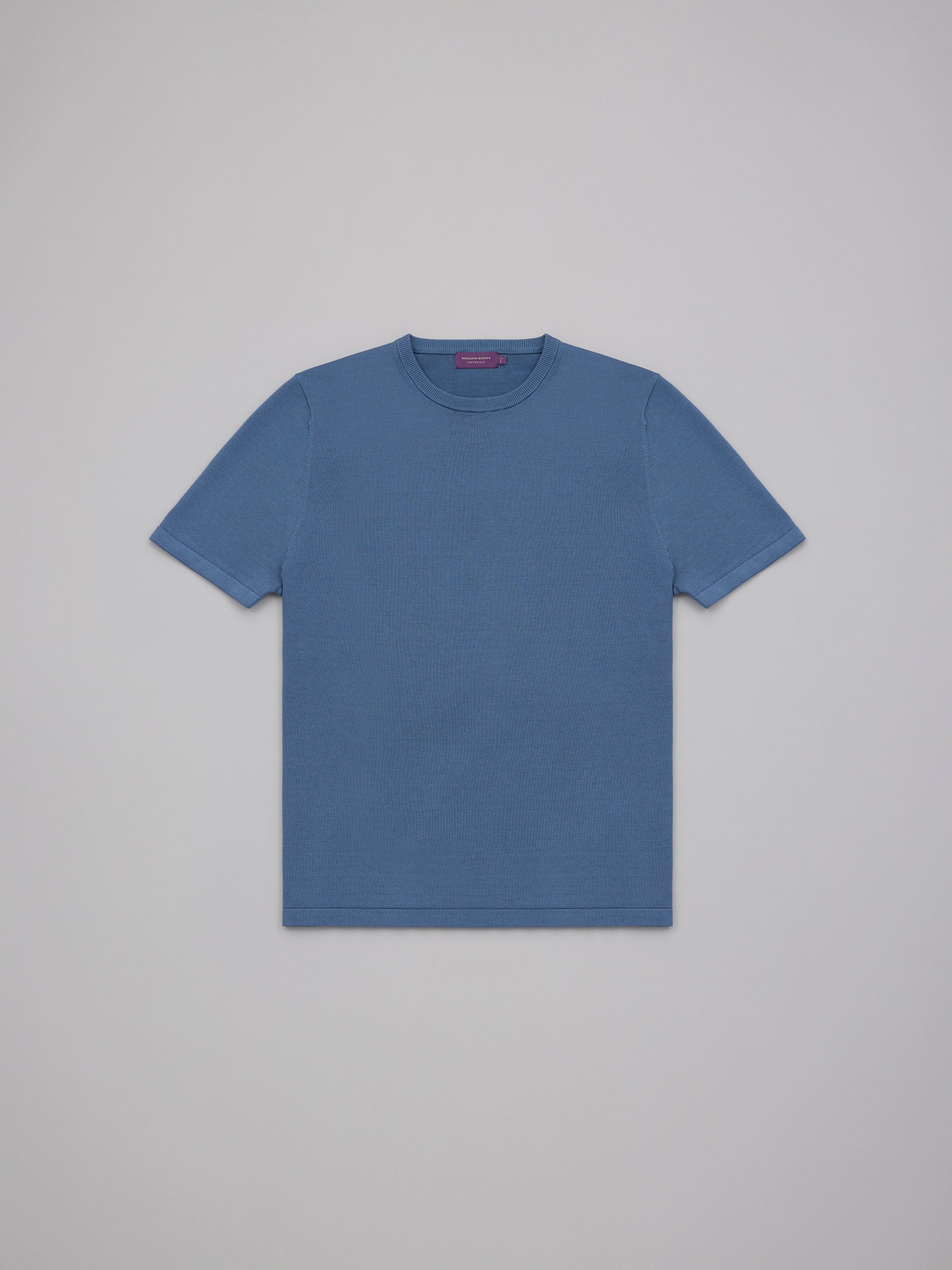 Cotton Silk Knit Tee