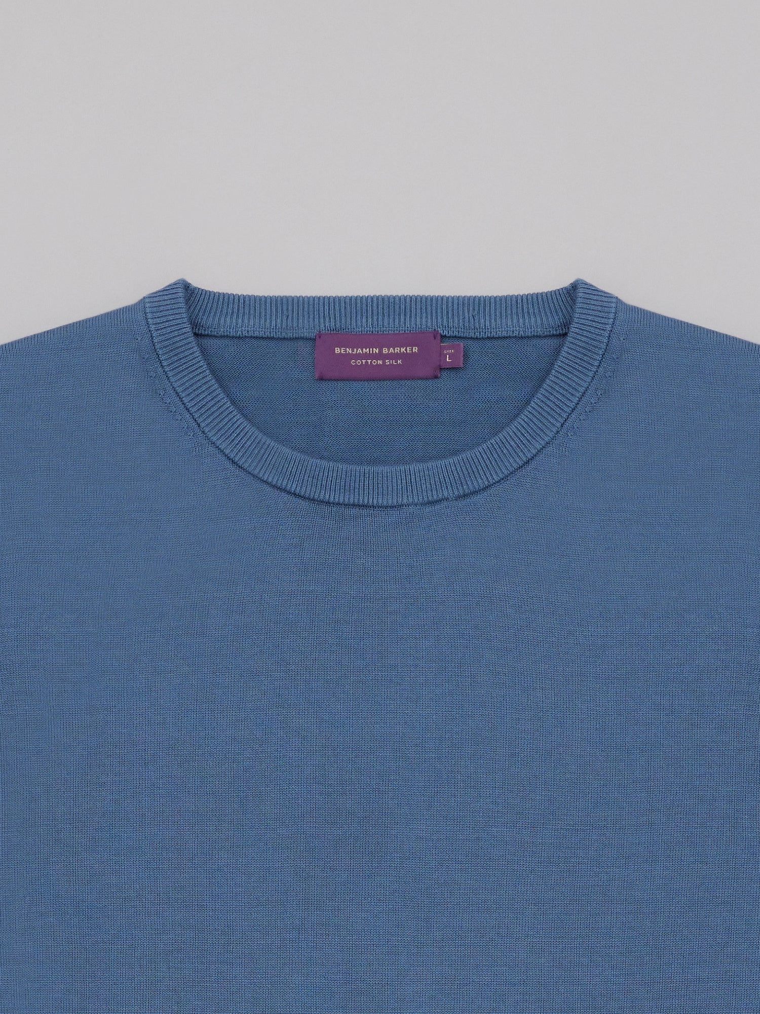 Cotton Silk Knit Tee