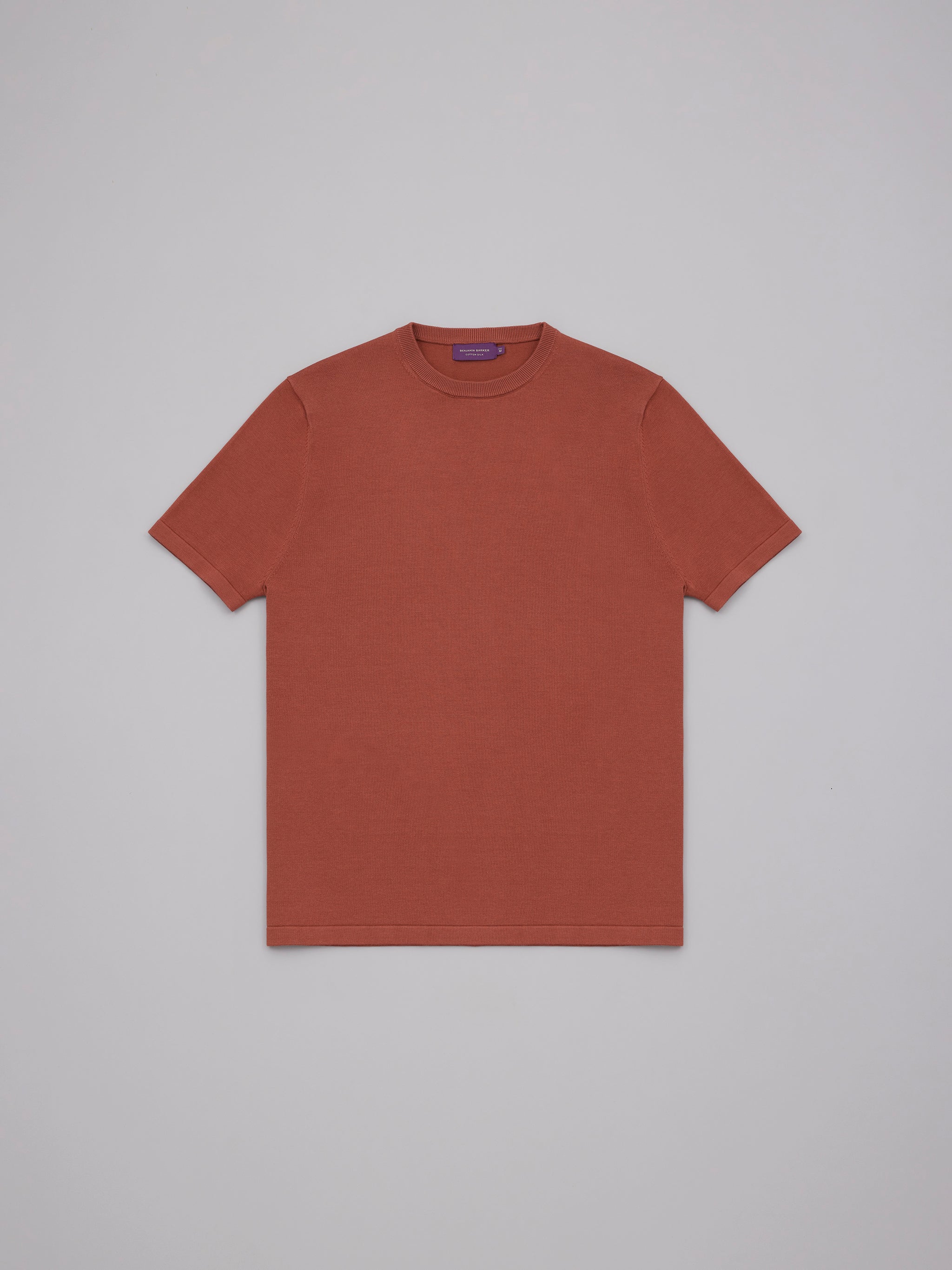 Cotton Silk Knit Tee