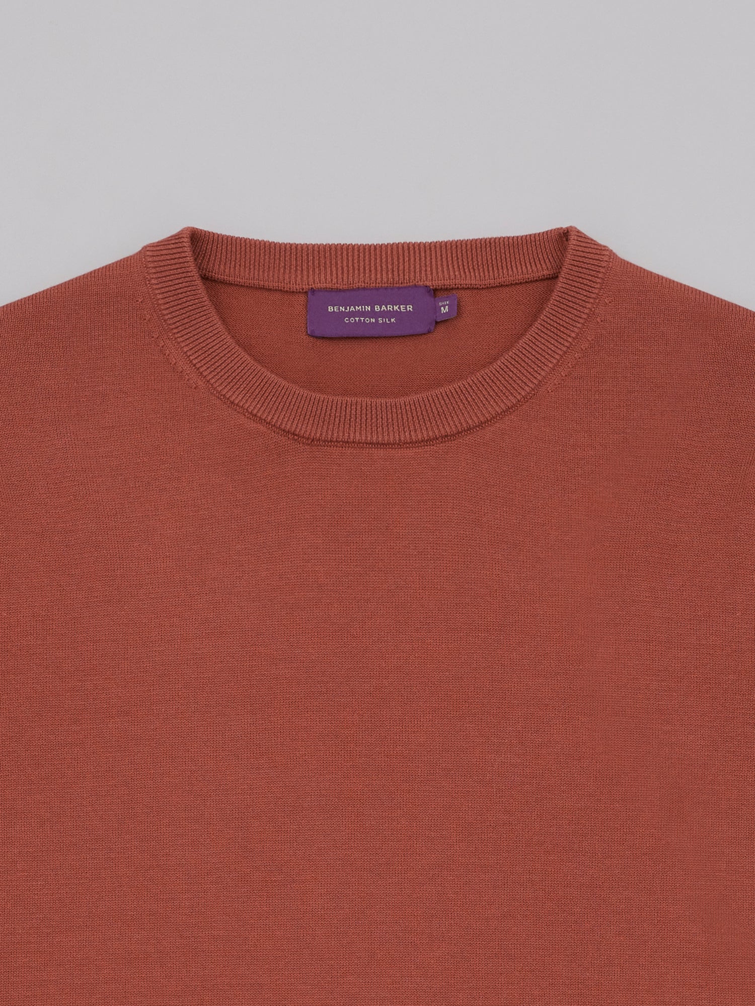 Cotton Silk Knit Tee