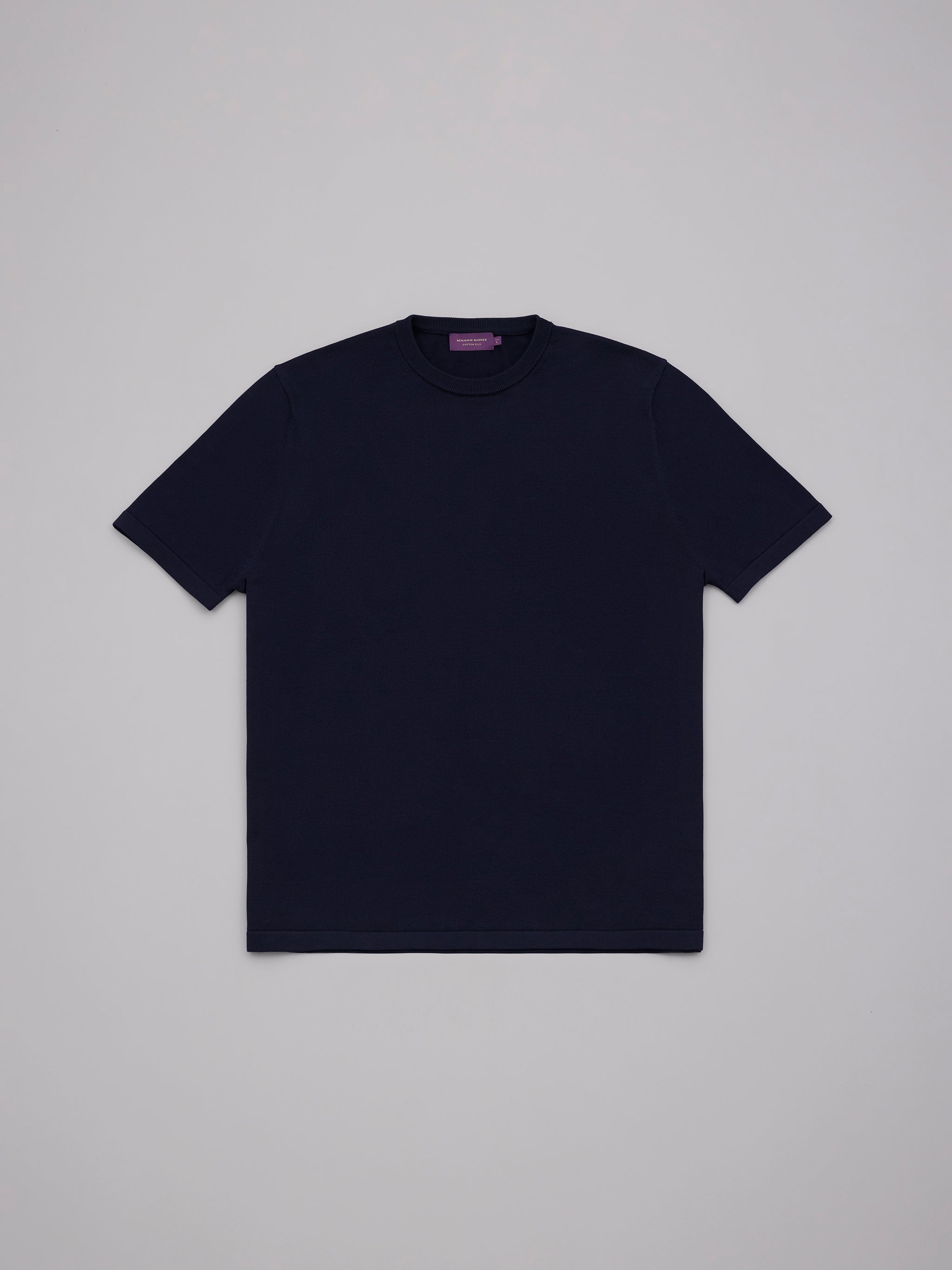 Cotton Silk Knit Tee