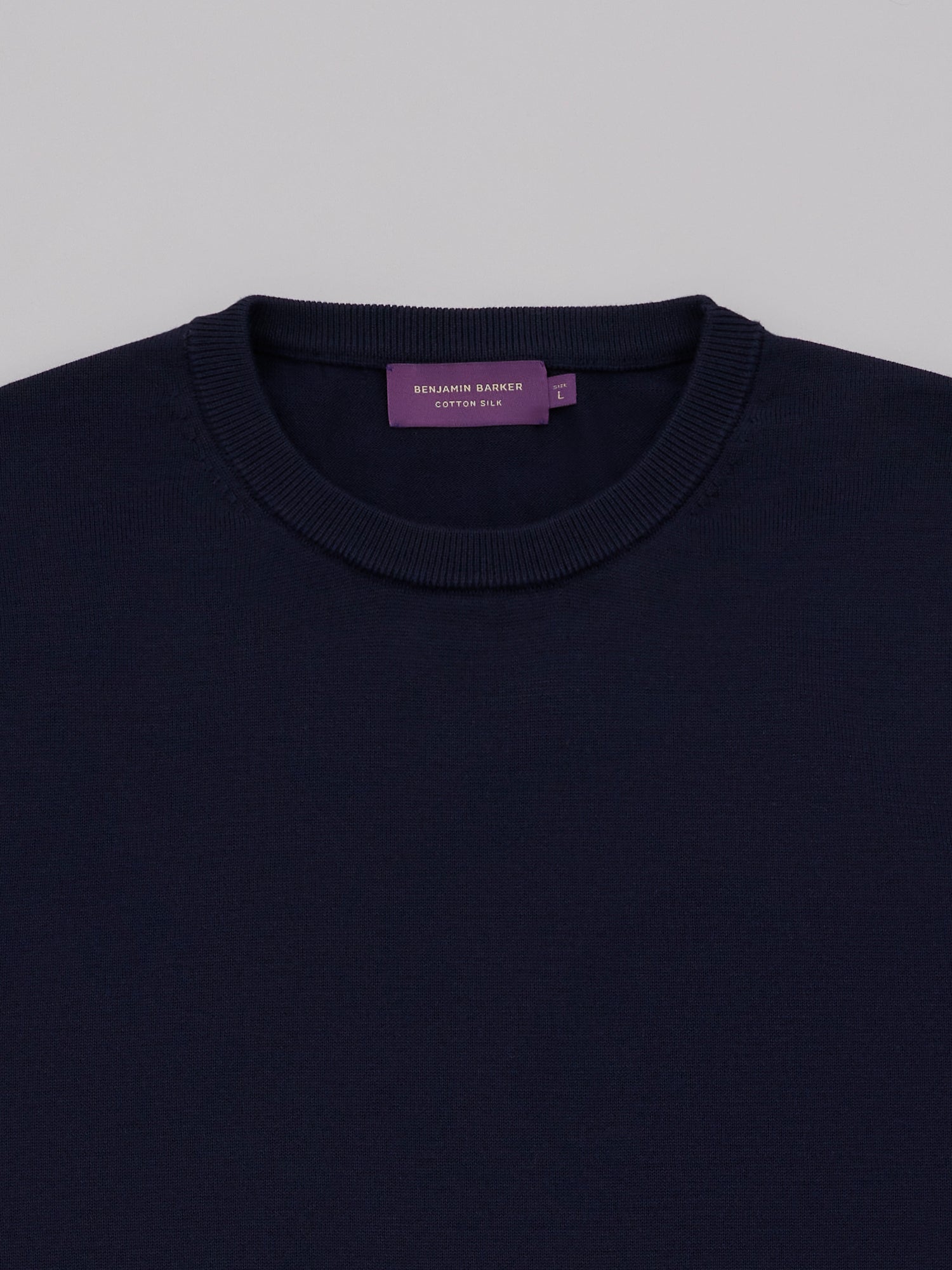 Cotton Silk Knit Tee