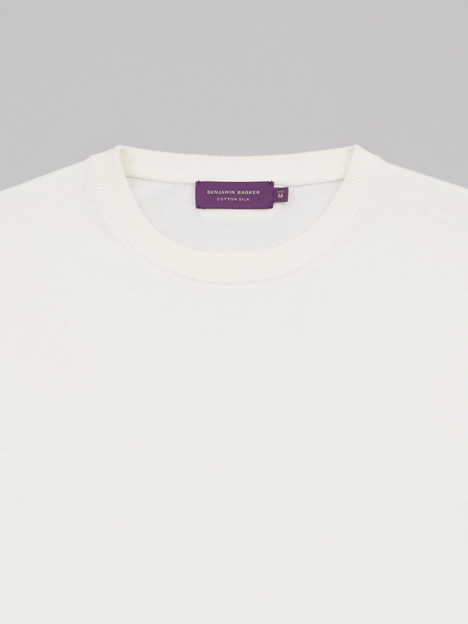 Cotton Silk Knit Tee