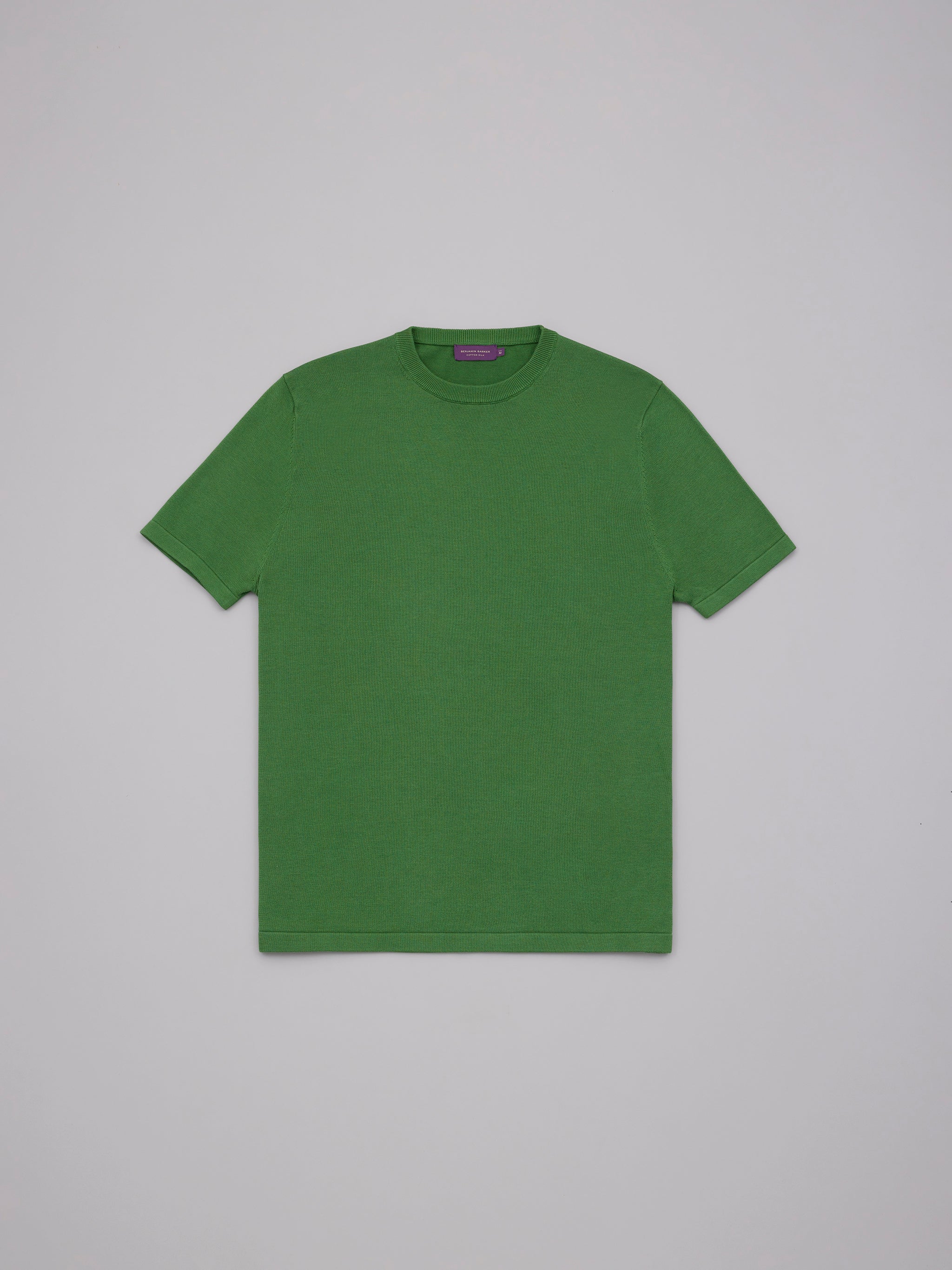 Cotton Silk Knit Tee