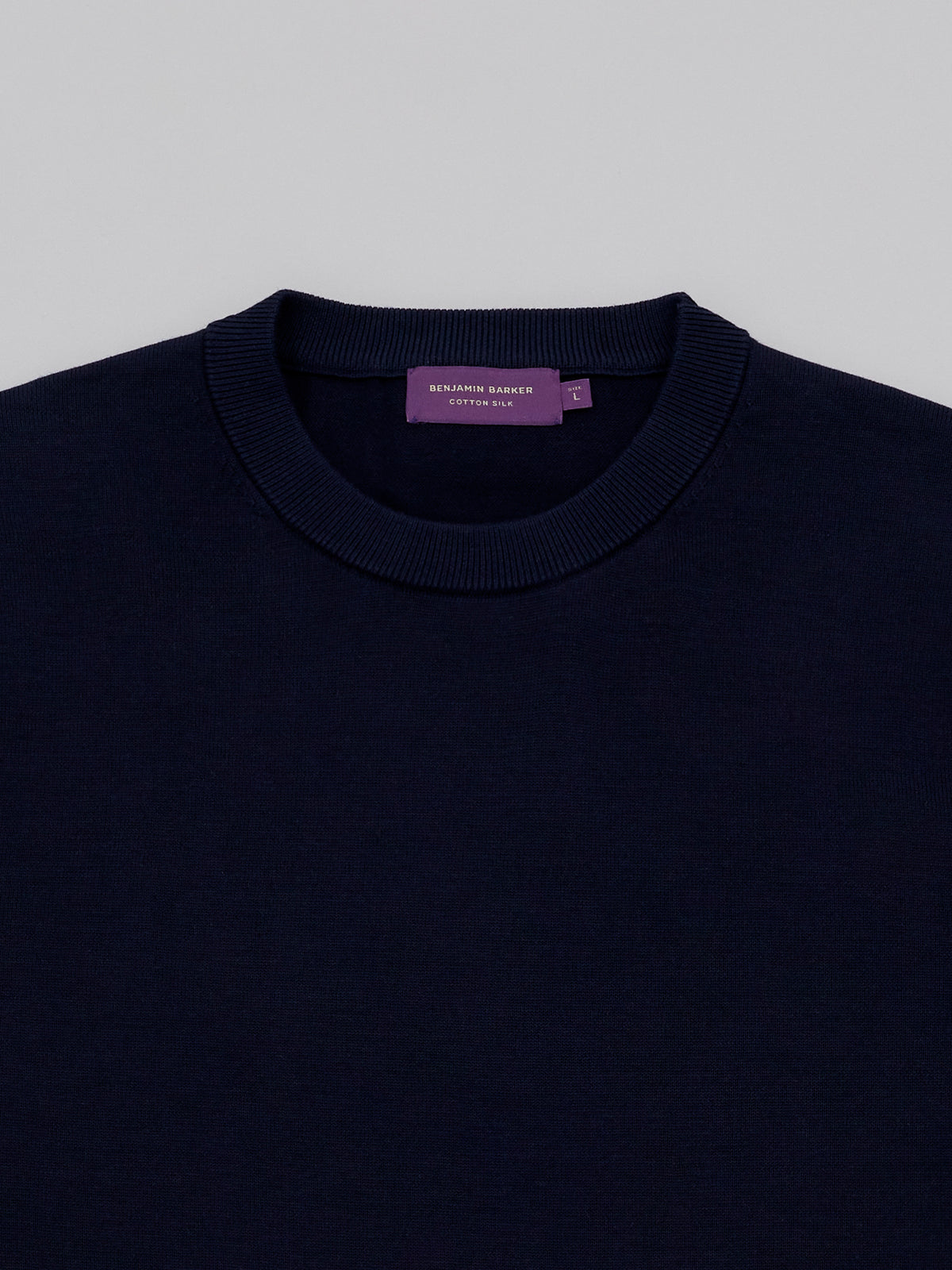 Cotton Silk Knit Tee