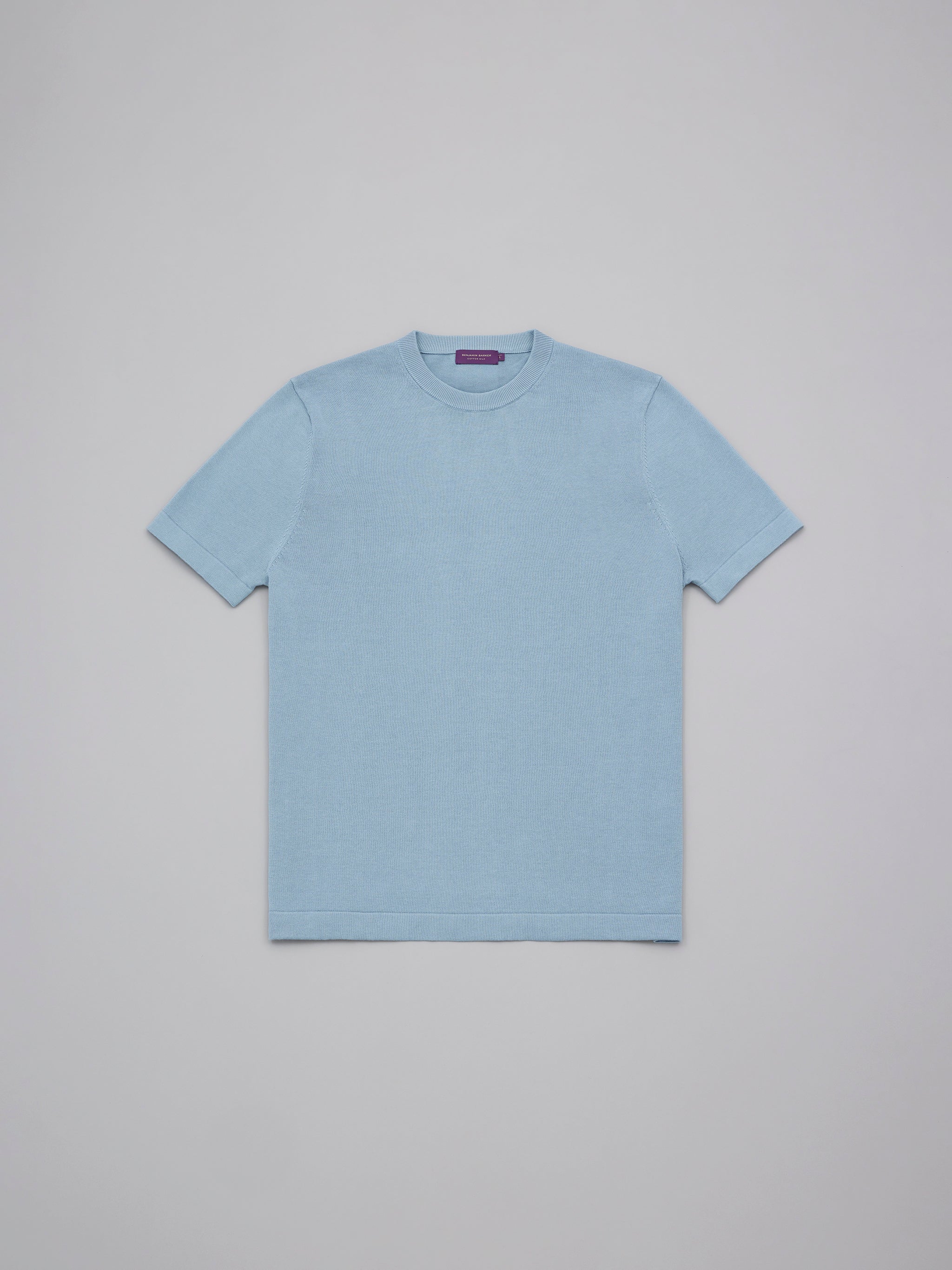 Cotton Silk Knit Tee