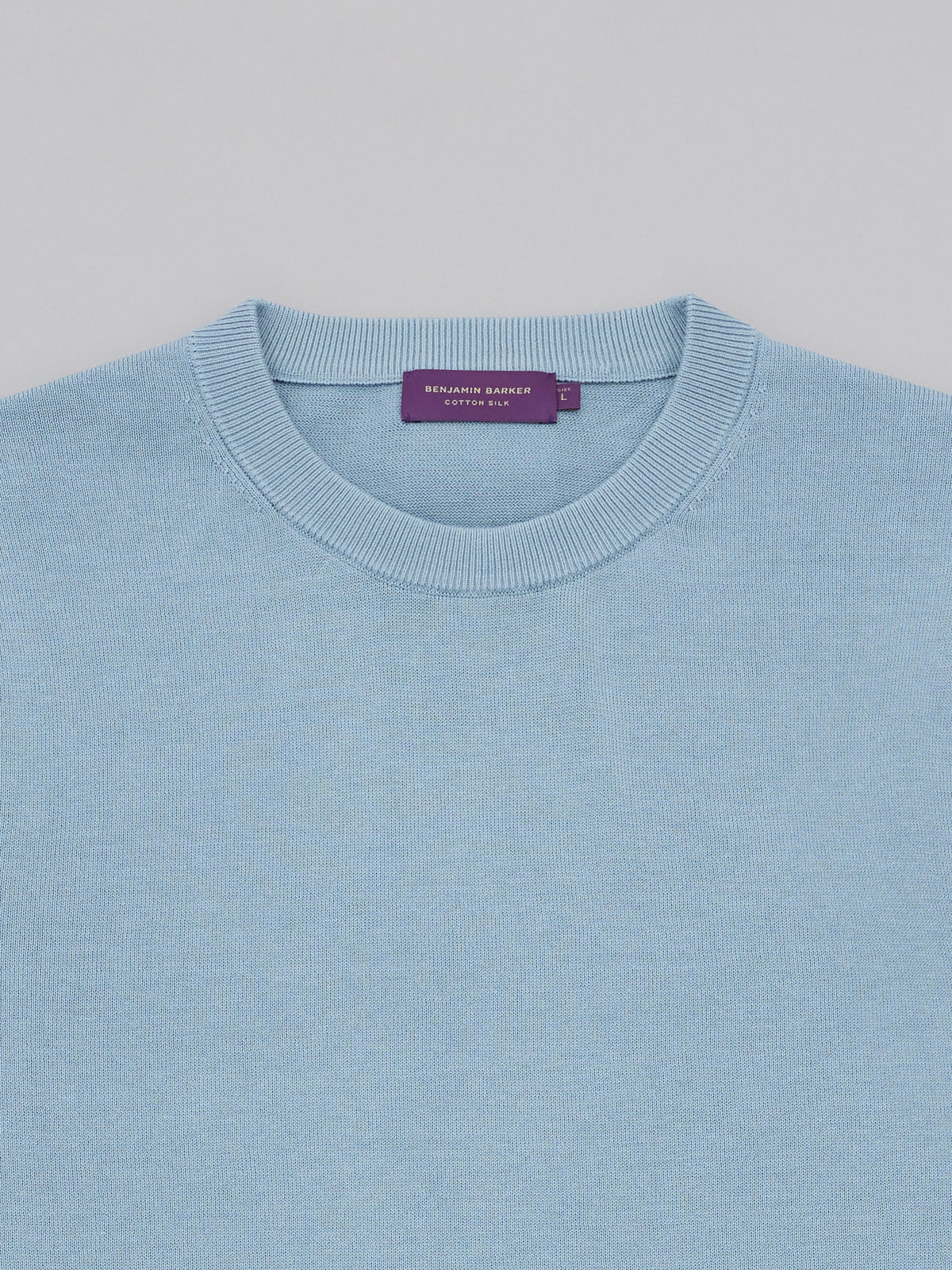 Cotton Silk Knit Tee