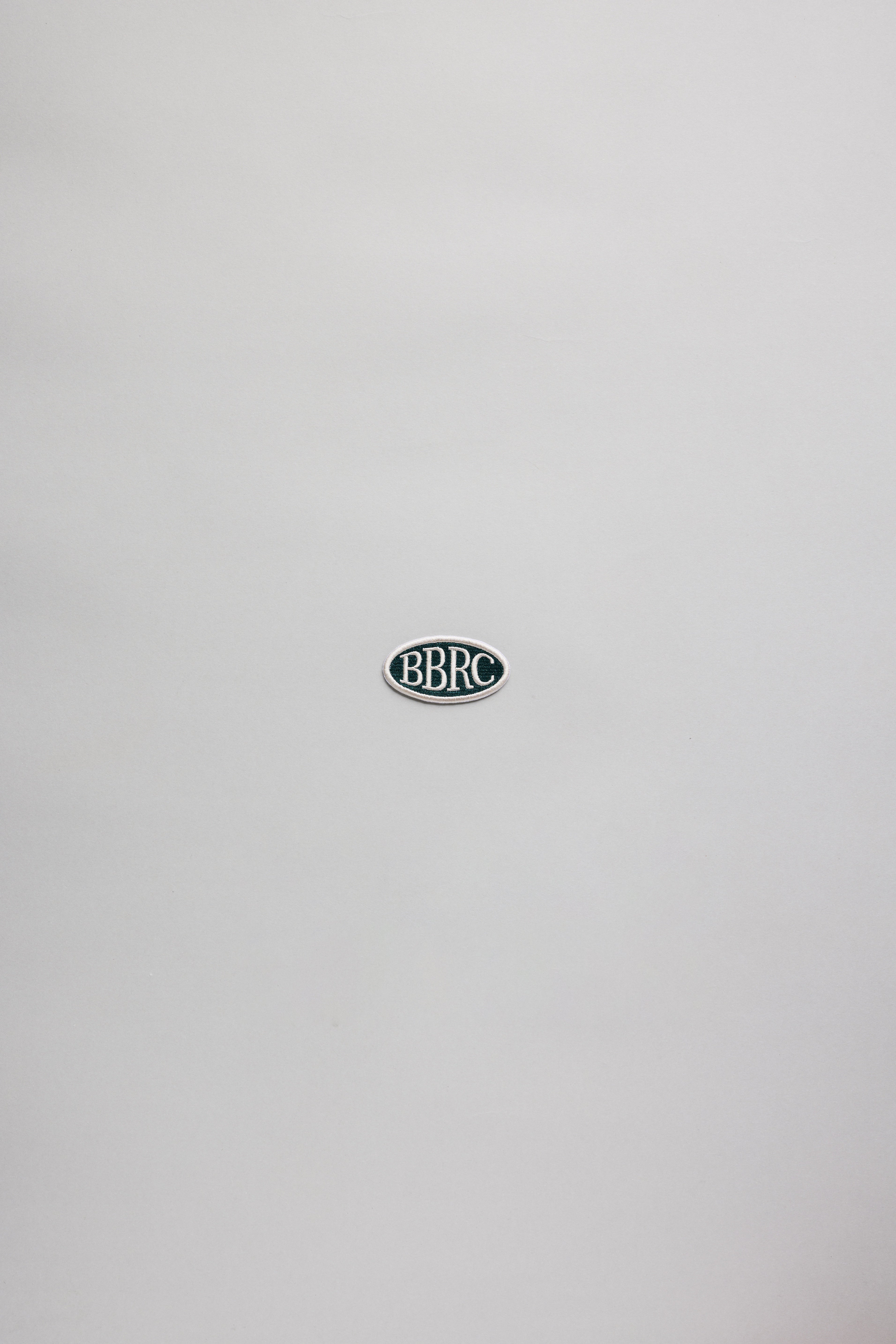 BBRC Oval Iron-on Patch Forest