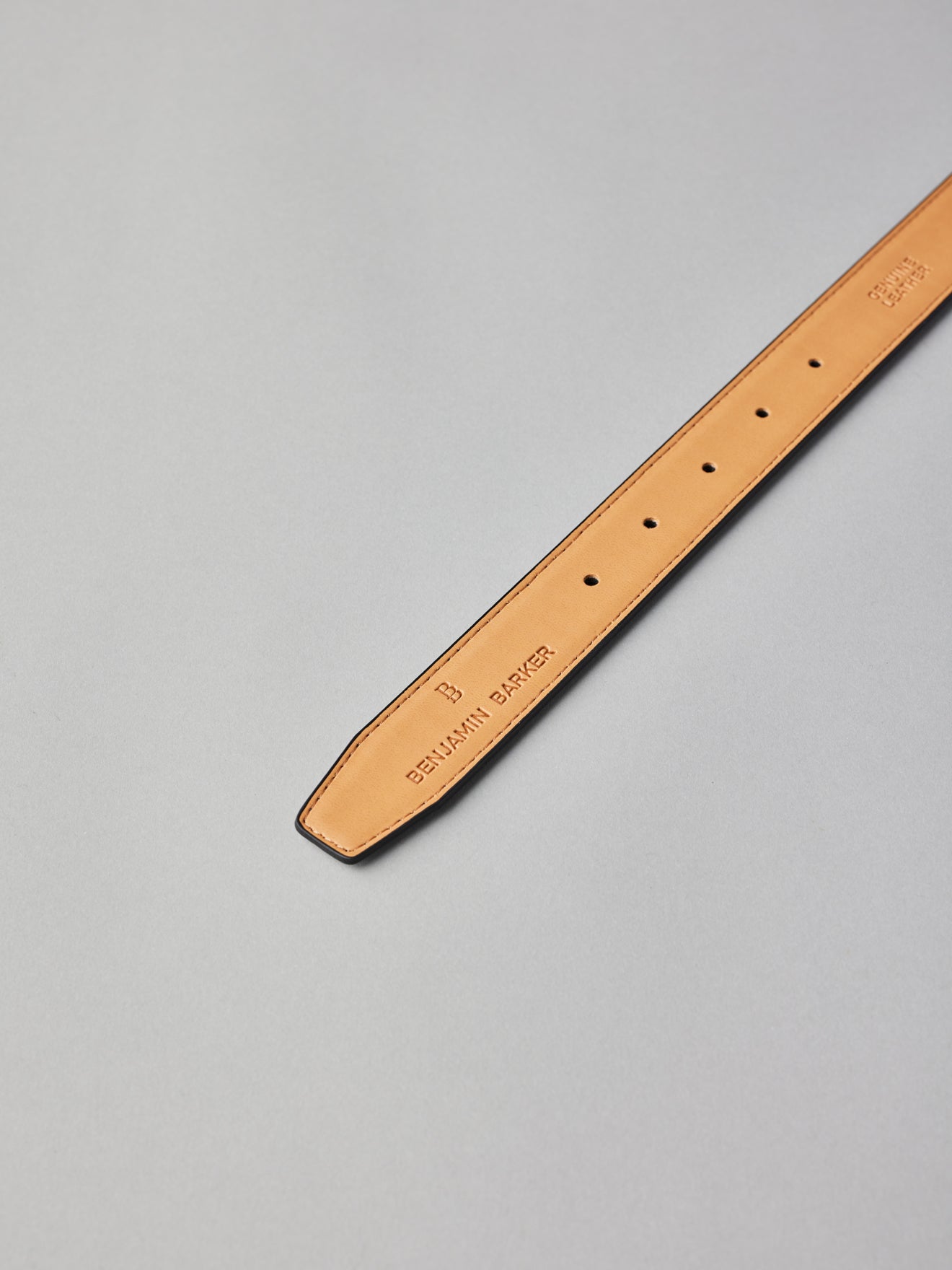 Textured Leather Belt