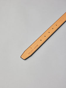Textured Leather Belt