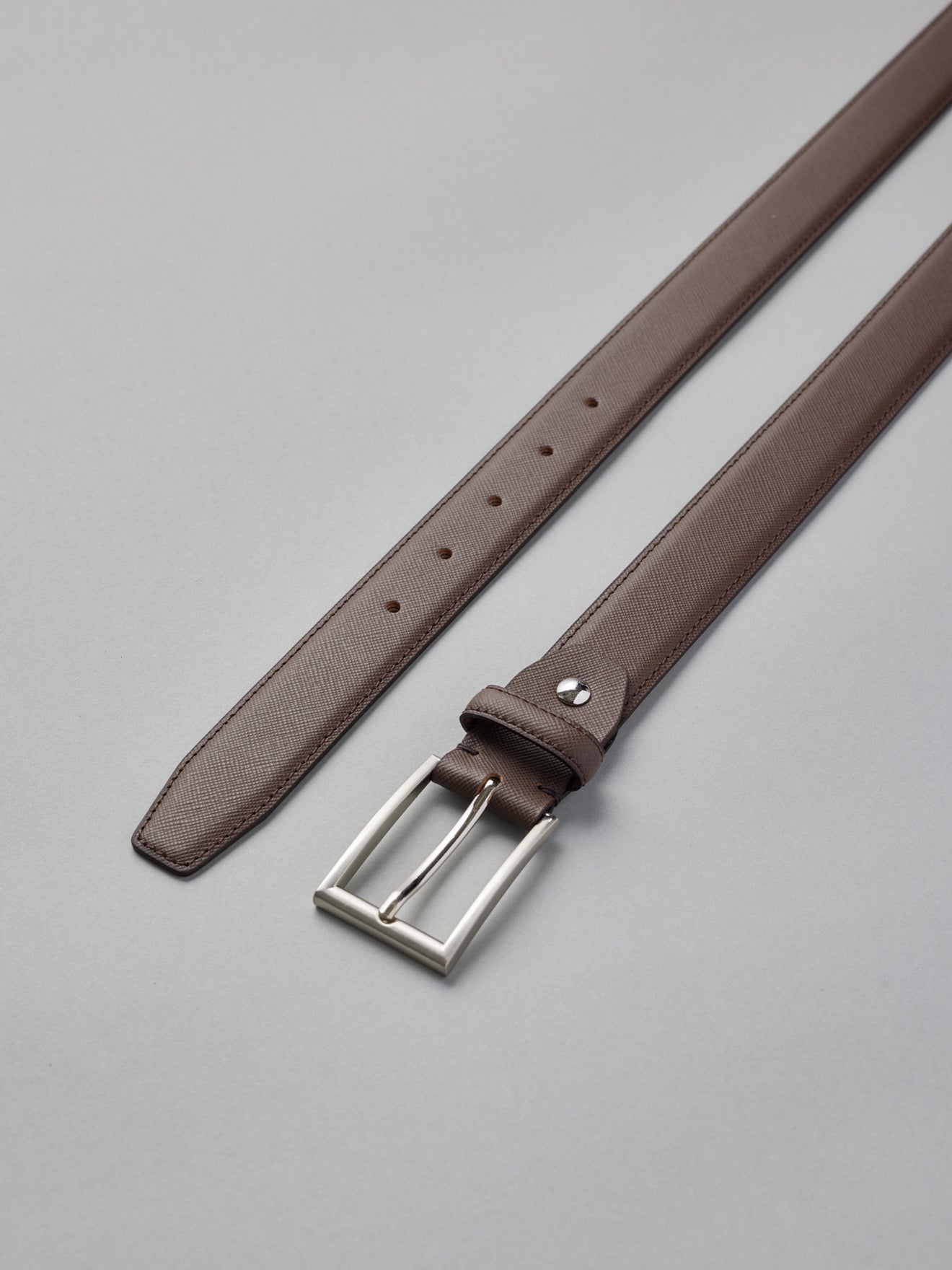 Textured Leather Belt